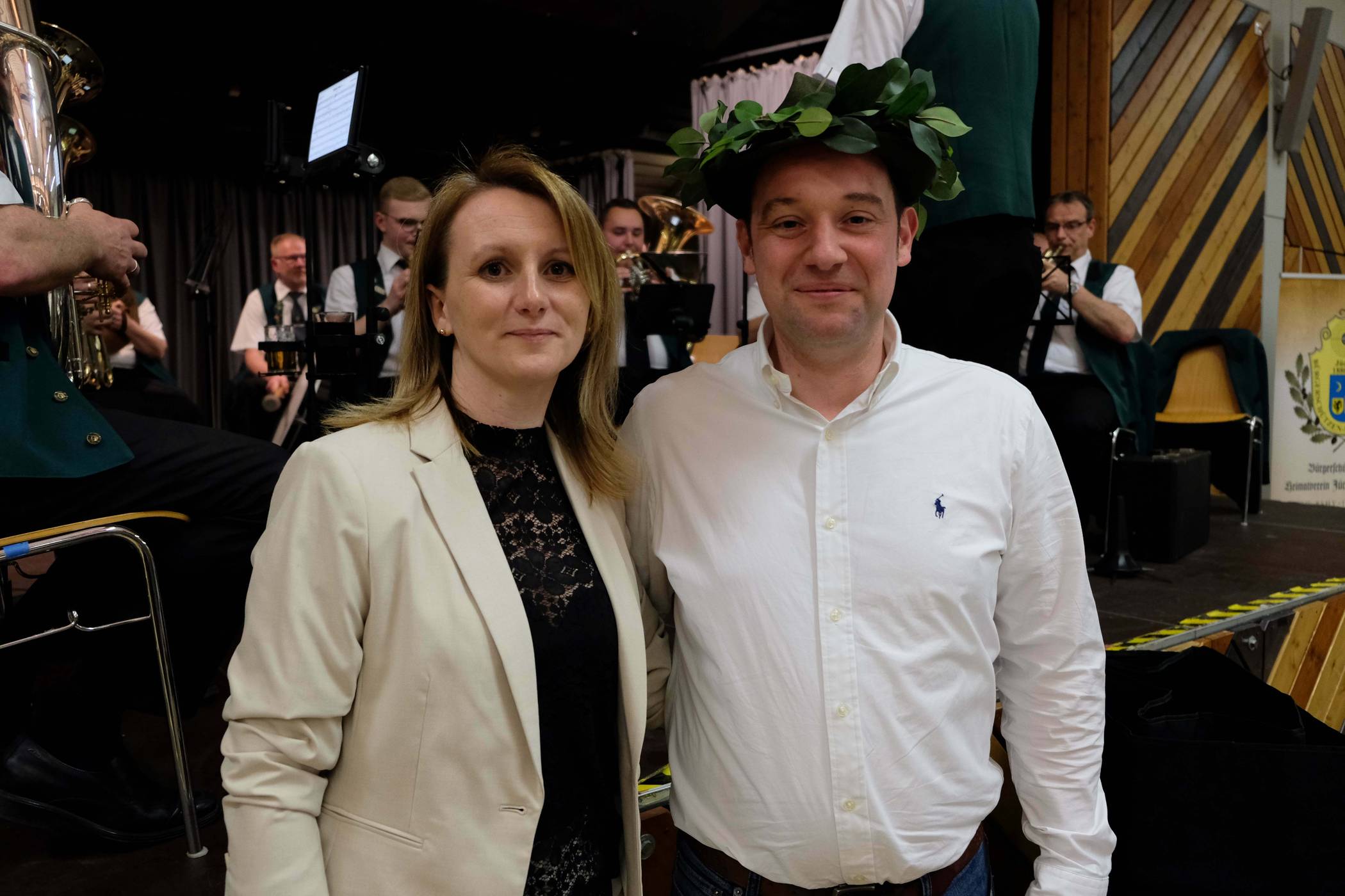  Jens und Jacqueline Reipen sind das neue Kronprinzenpaar des BSHV Jüchen.   