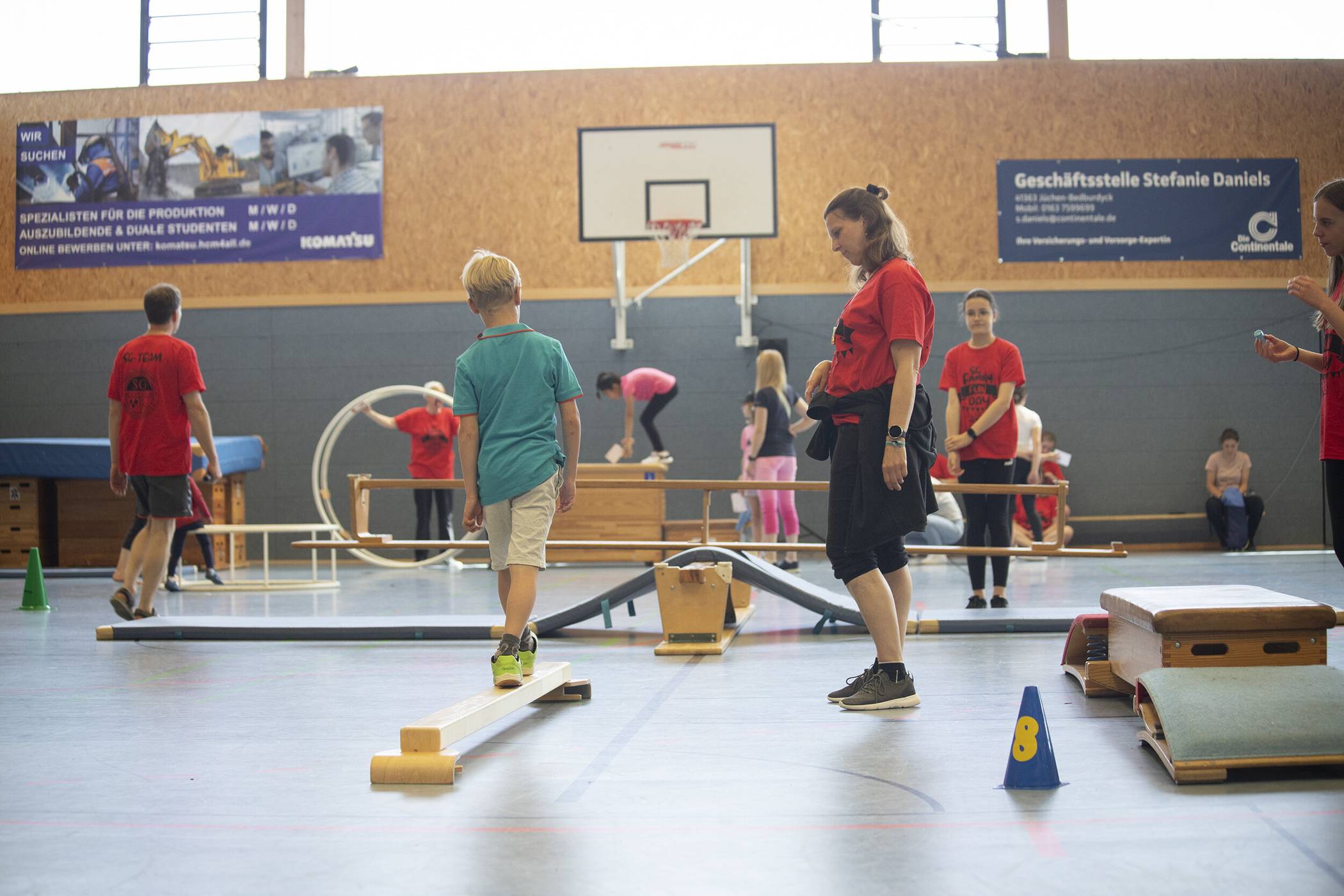  Der SG Family Fun Day bot ein buntes Programm für Klein und Groß. 