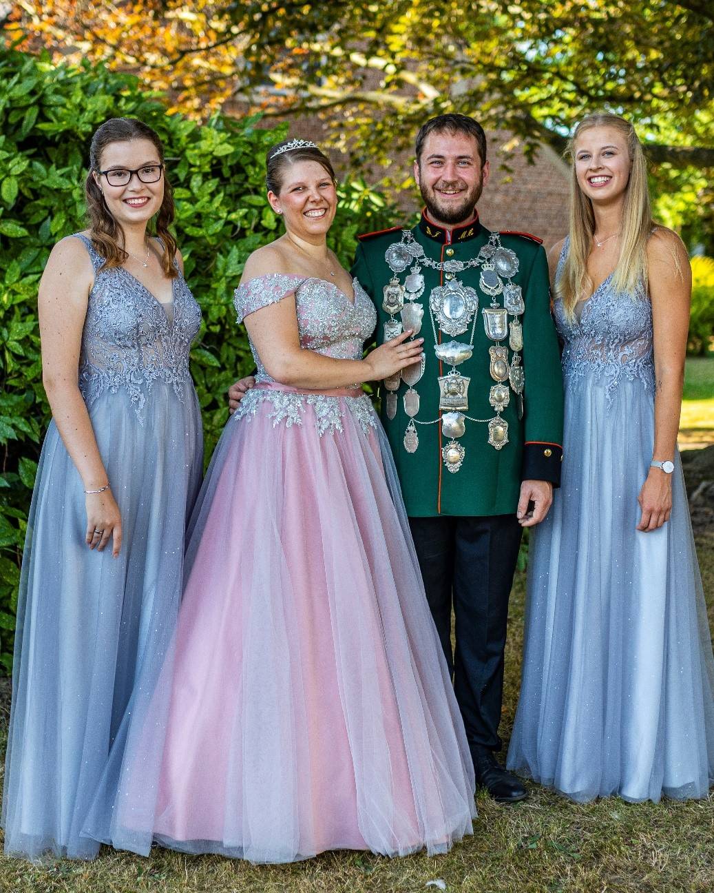 Königspaar Marius I. Rasch und Katrin