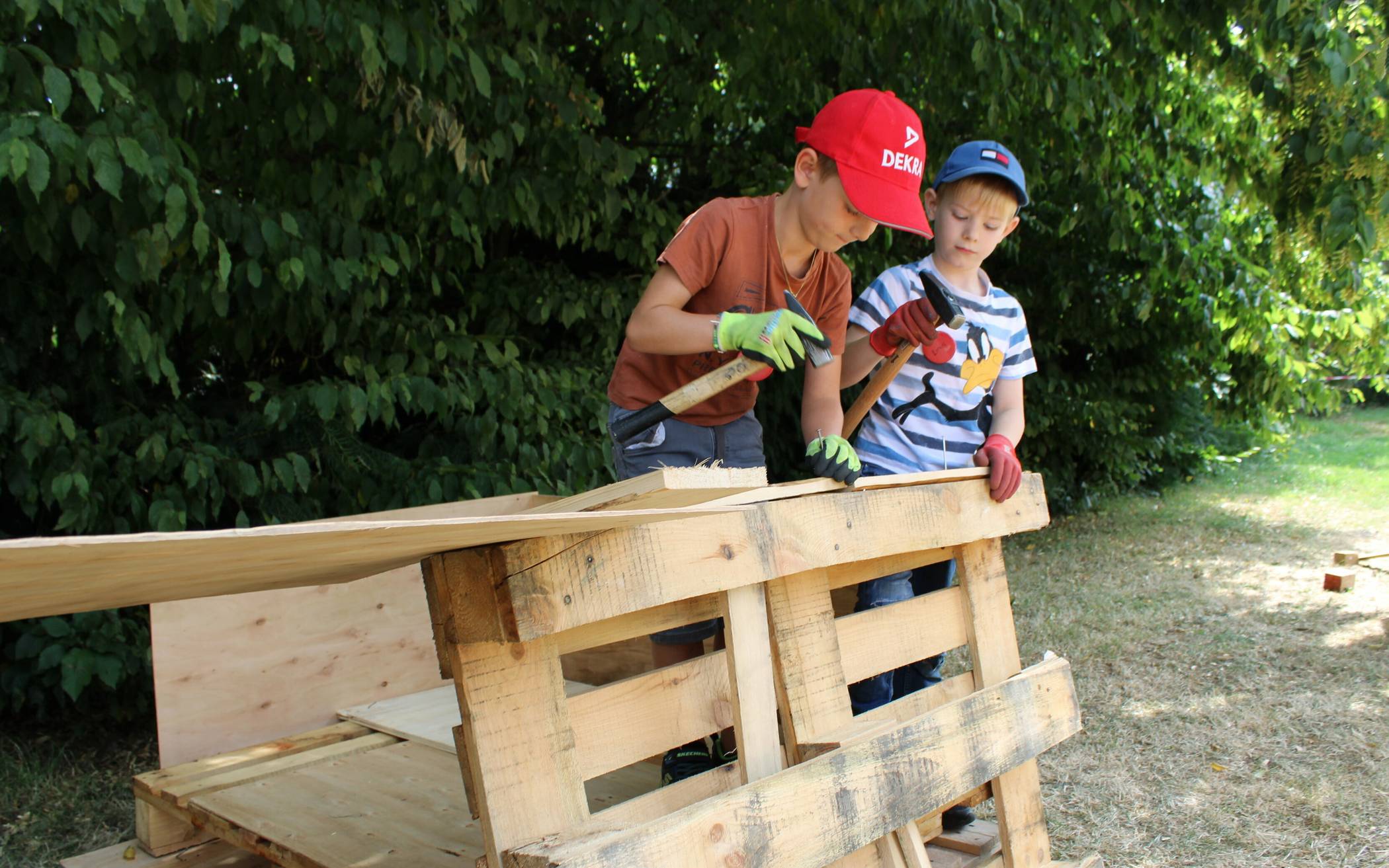 Wieder ein toller Bauspielplatz in Gierath