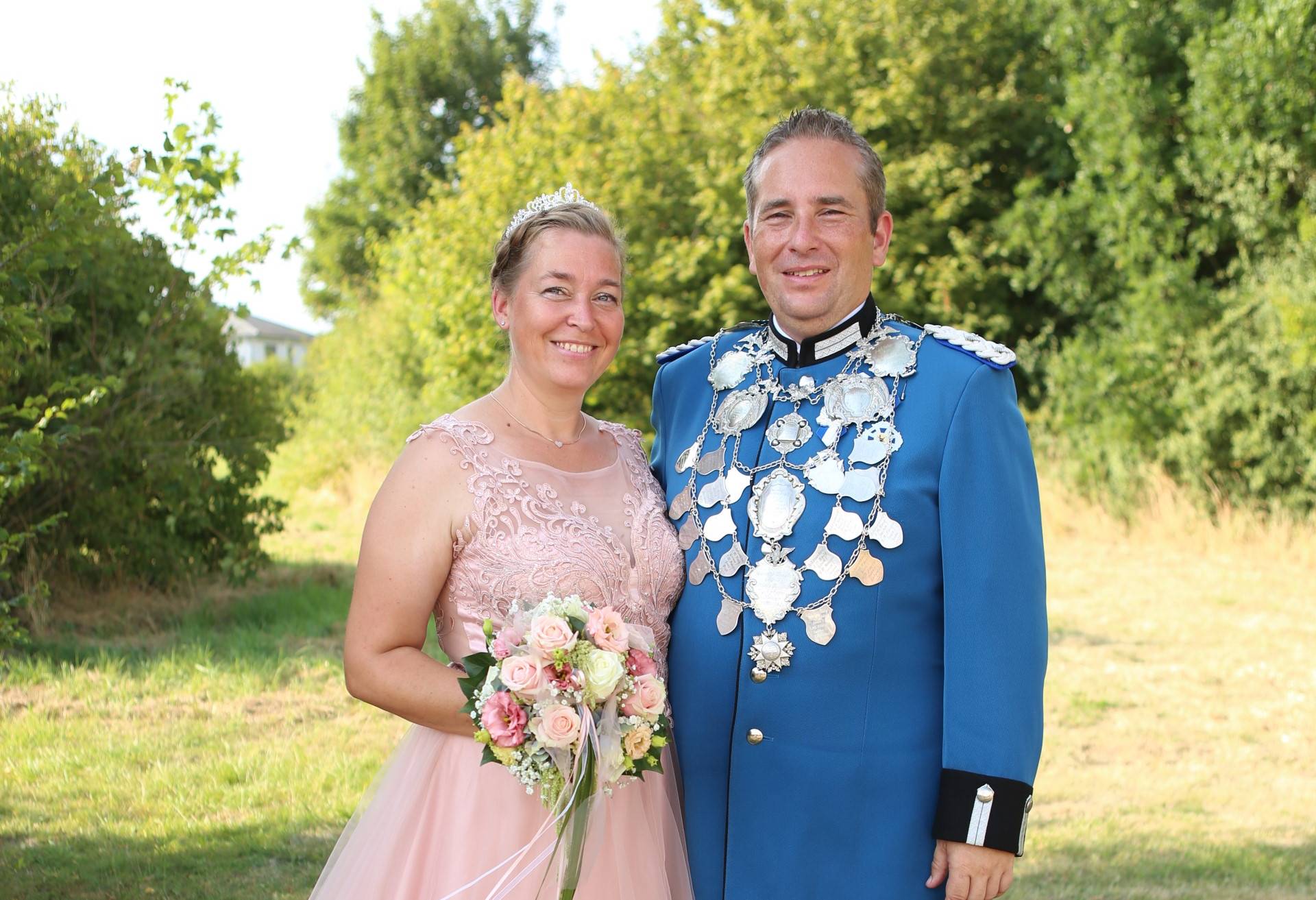 Das Königspaar 2022/2023 Peter und Yvonne