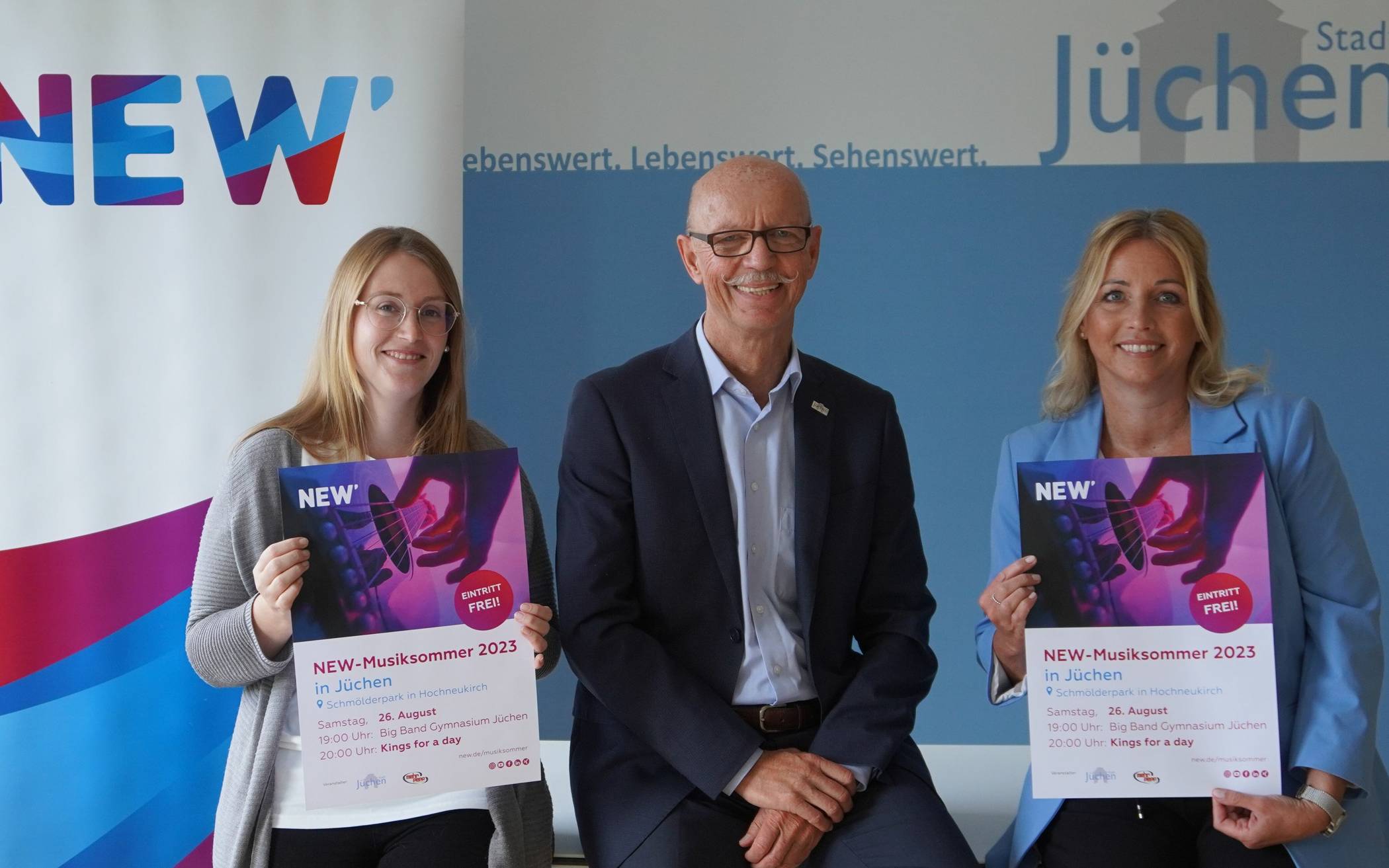 Von links: Anette Hacks vom Amt