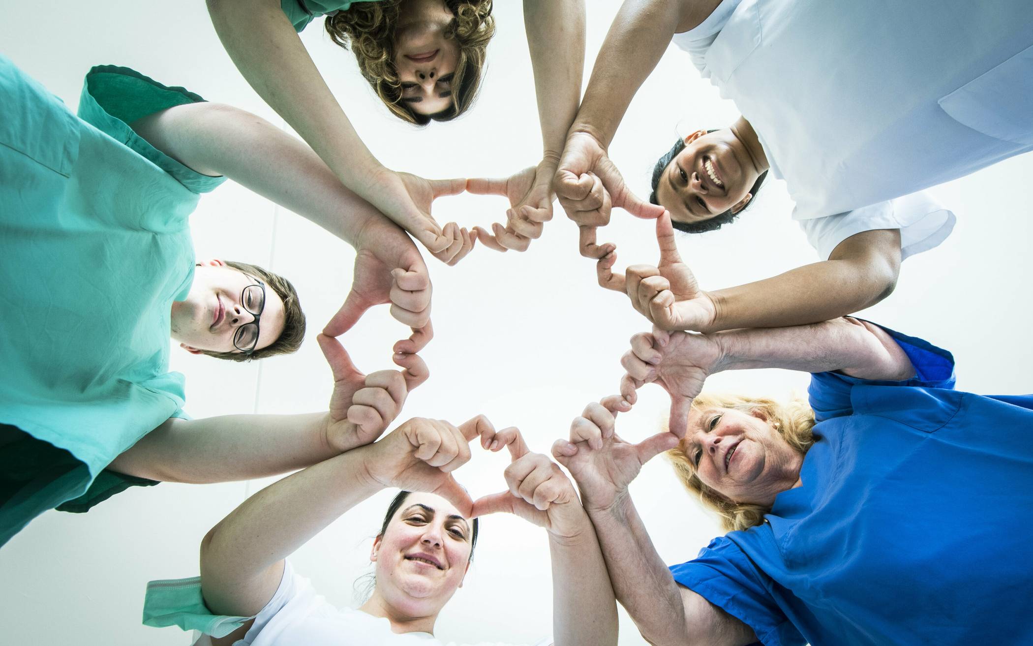  Teamwork mit Herz. Dafür steht das Krankenhaus. 