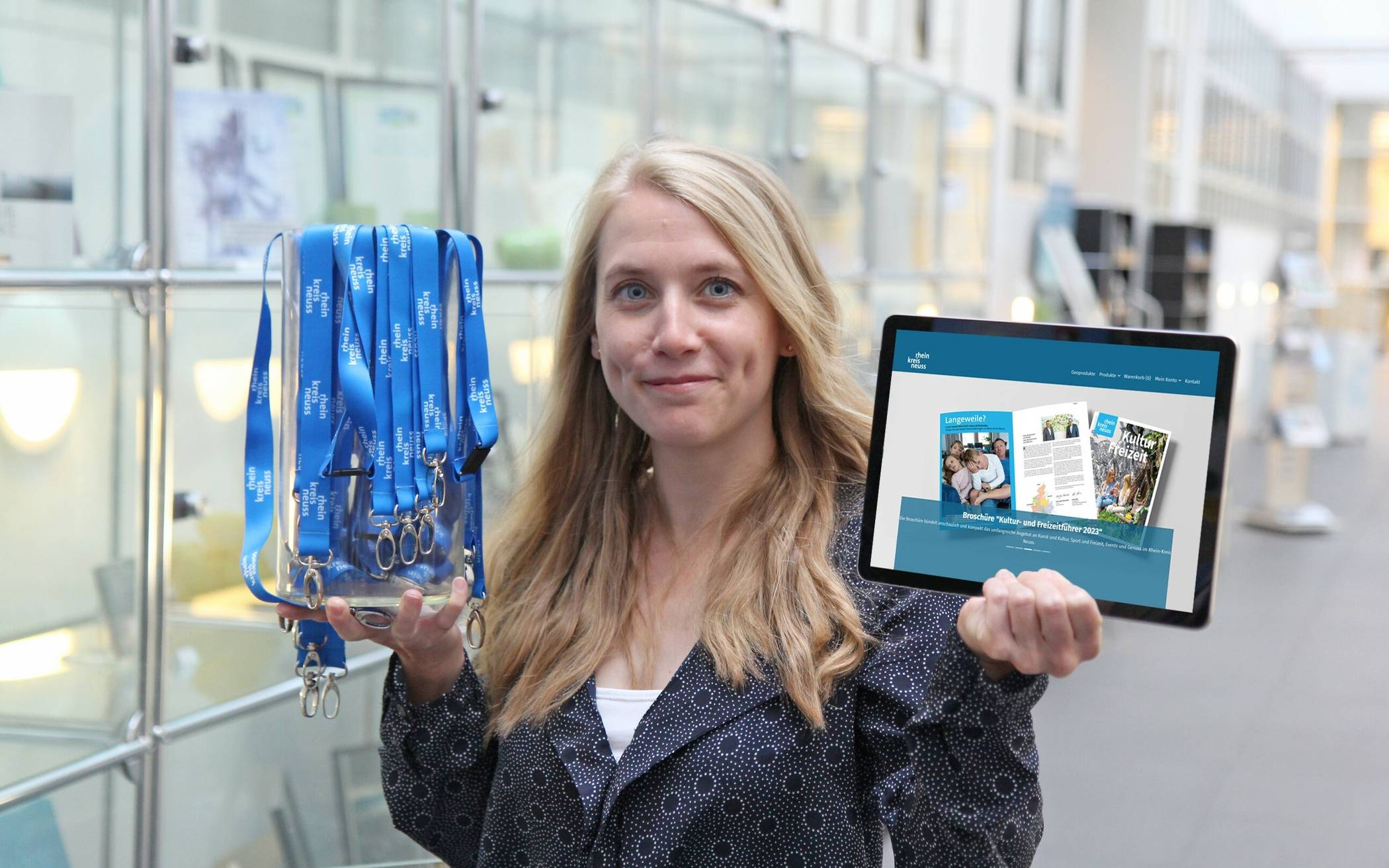 Kerstin Aretz vom Team der Presse-