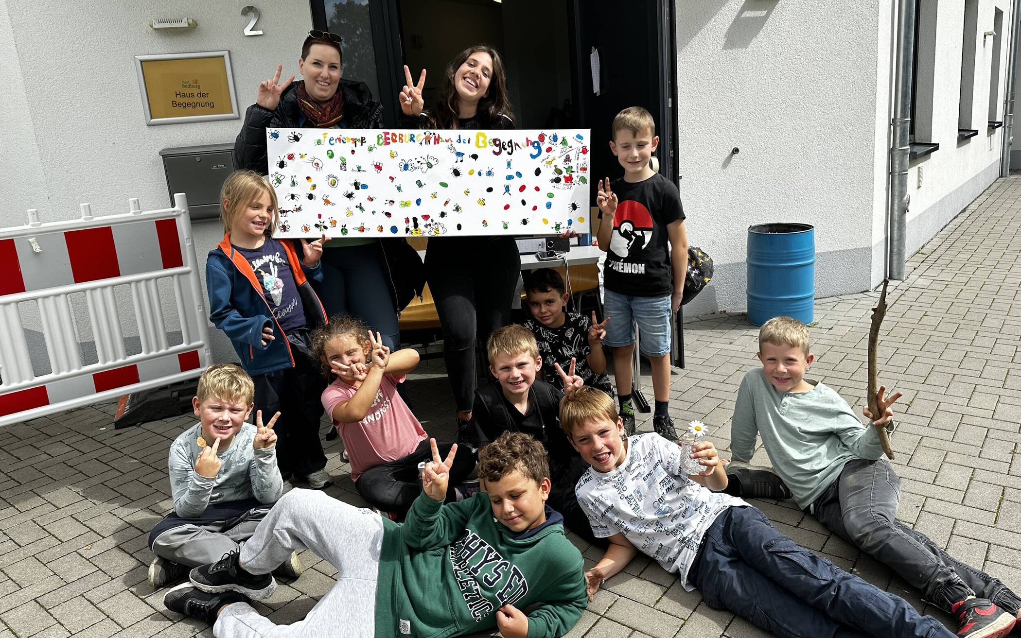 In den Sommerferien war das „Haus