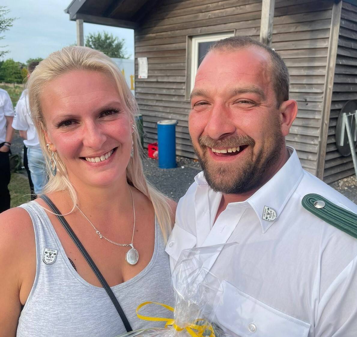 Kronprinzessin Kamila und Prinzgemahl Jack Hägele.
