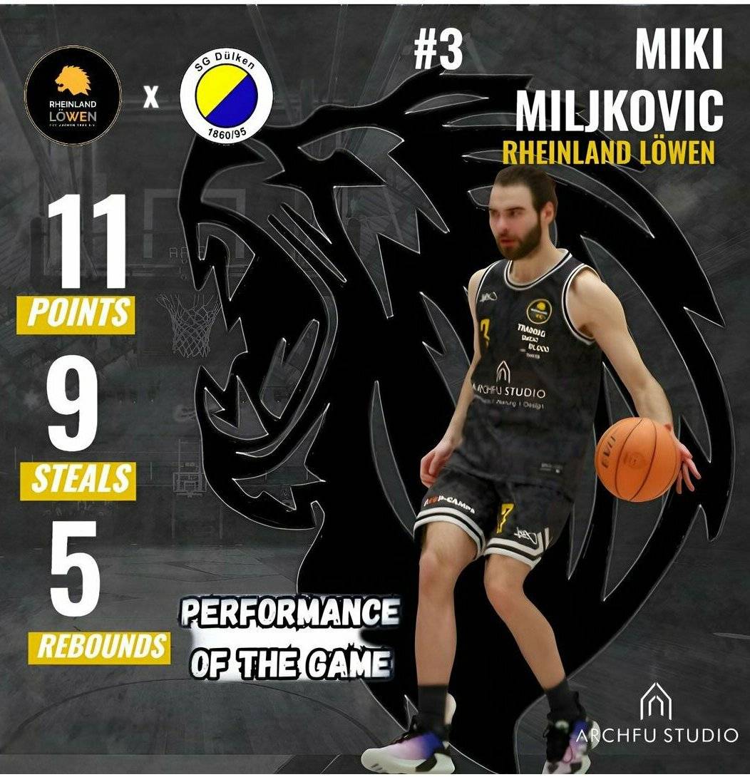 Bester Spieler des Testspiels war Miki