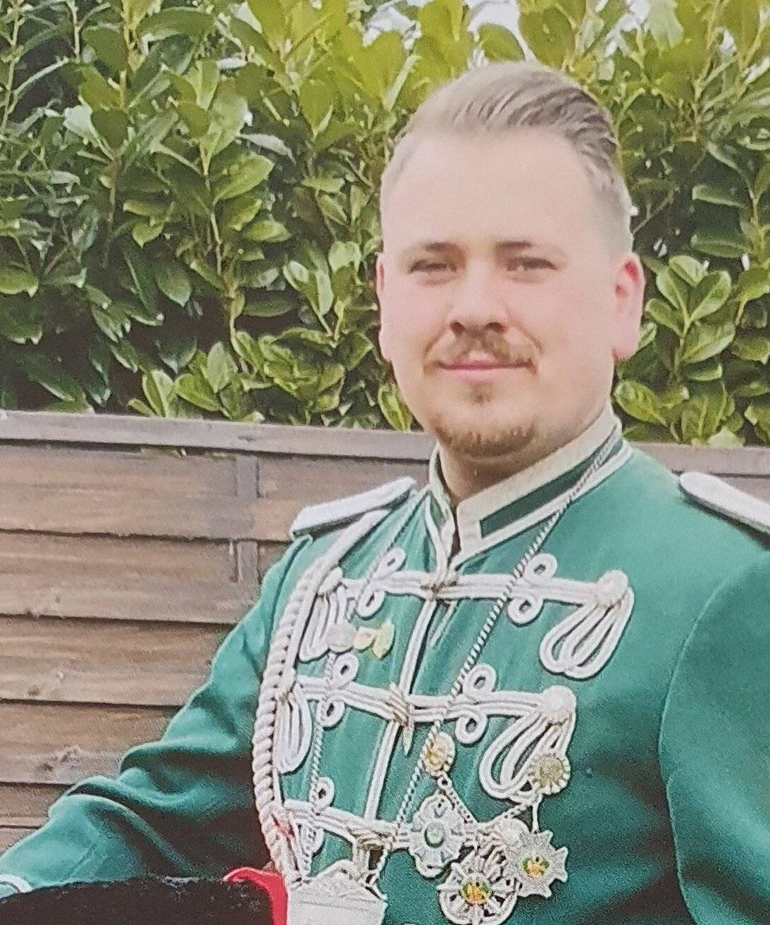 Jungschützenkönig Collin Wolter.