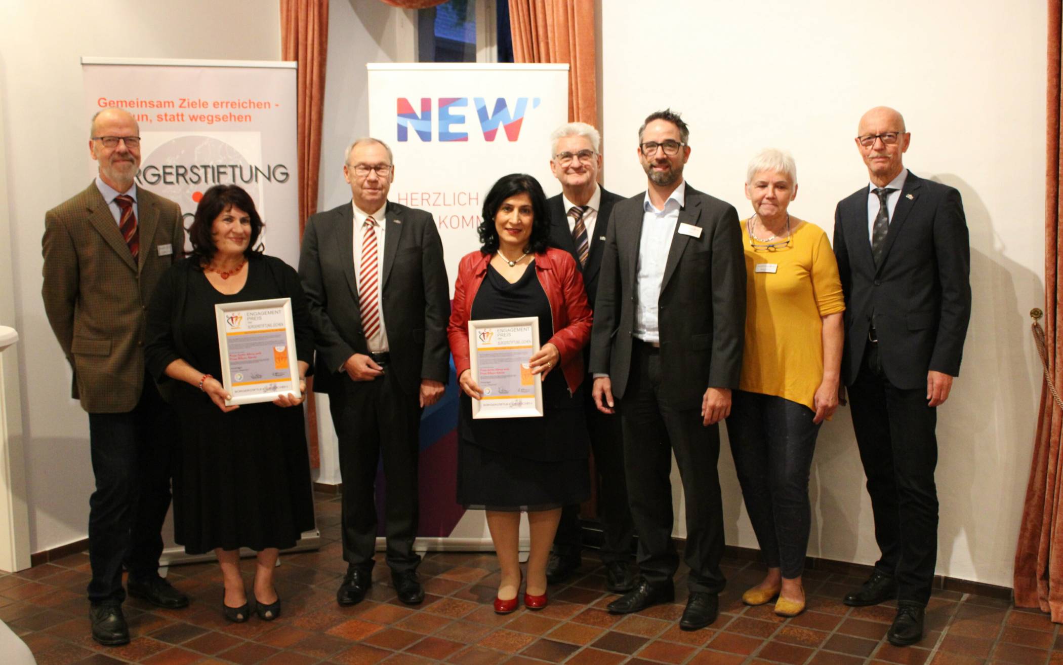 Die Bürgerstiftung Jüchen zeichnete Bilsen Atmis