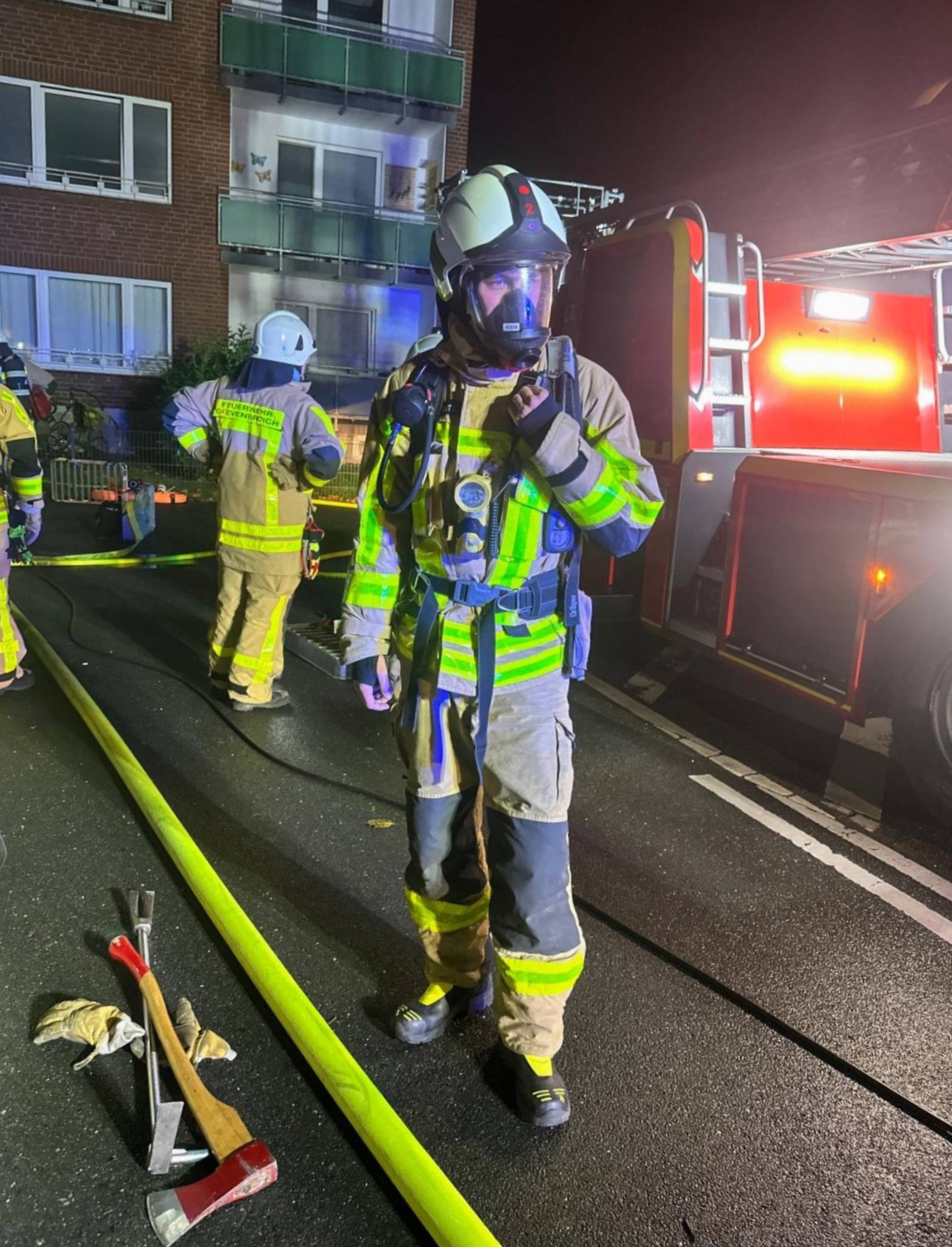 Mehrere Verletzte nach Feuer in Mehrfamilienhaus in Noithausen
