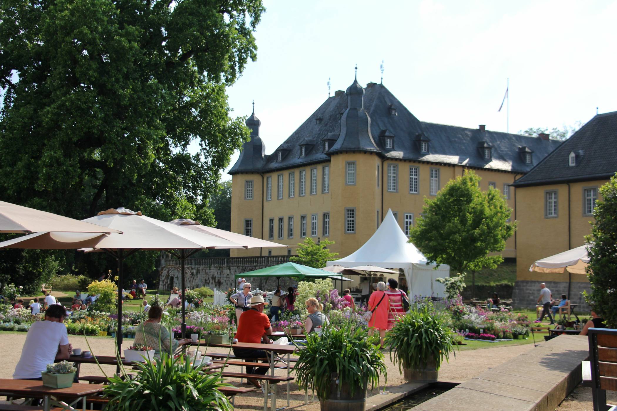  Nicht nur während der „Gartenlust“ kann Schloss Dyck Vorbild sein, wie Jens Spanjer bei der Konferenz deutlich machte.  