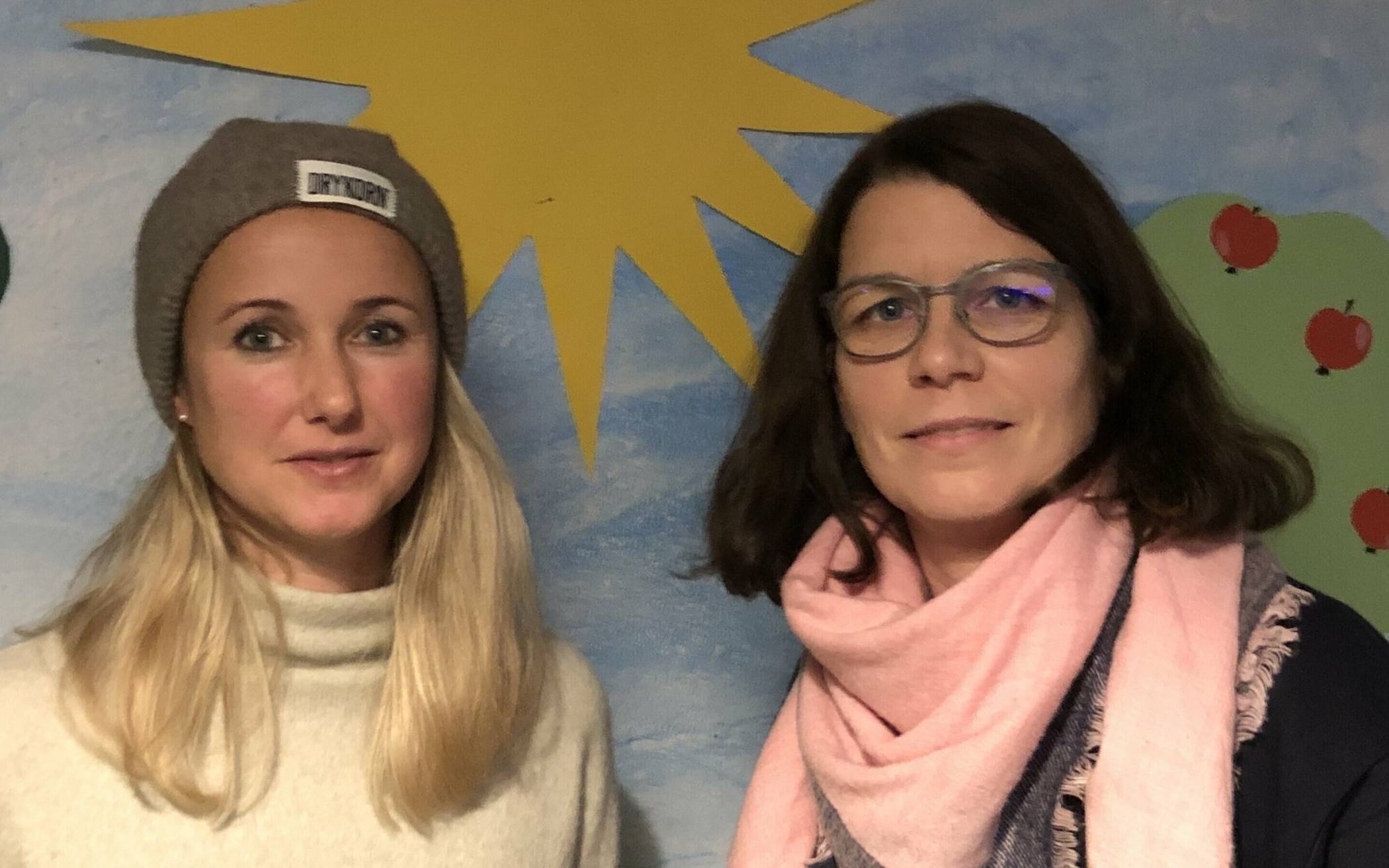 Katja Barnard und Carolin Neuenhausen vom