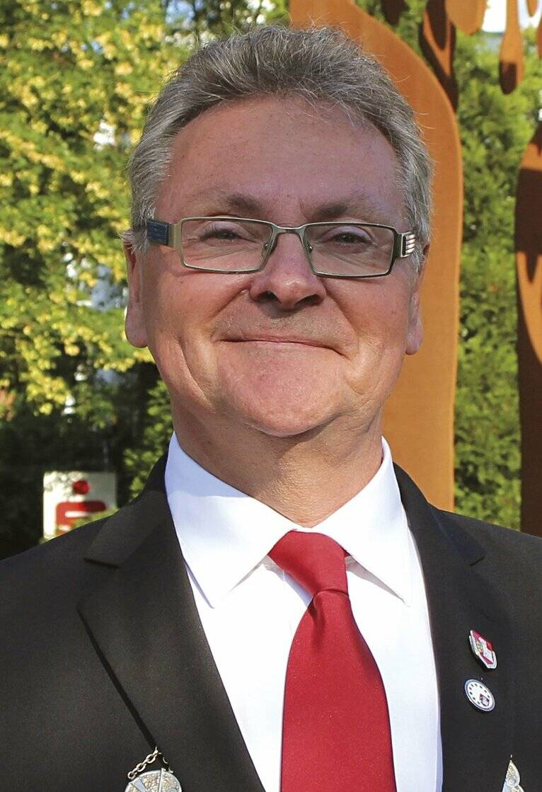 Detlef Bley Präsident des Bürger-Schützenvereins Grevenbroich.