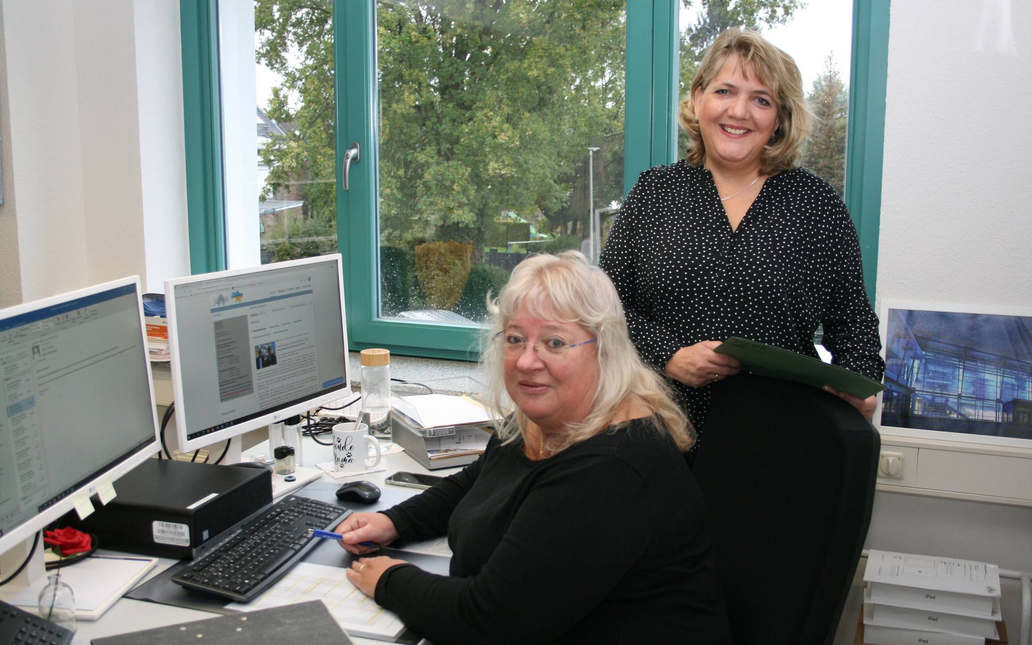 Andrea Schiffer (l.) und Ursula Schmitz