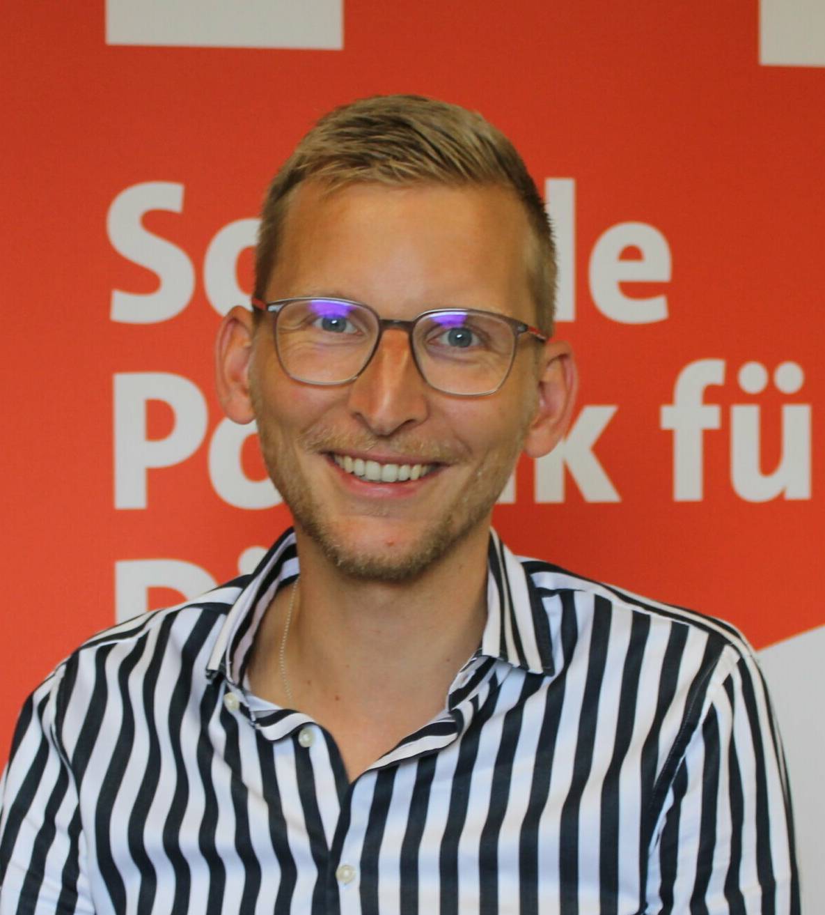  SPD-Kreis-Chef Daniel Rinkert macht mobil gegen Nazis. 