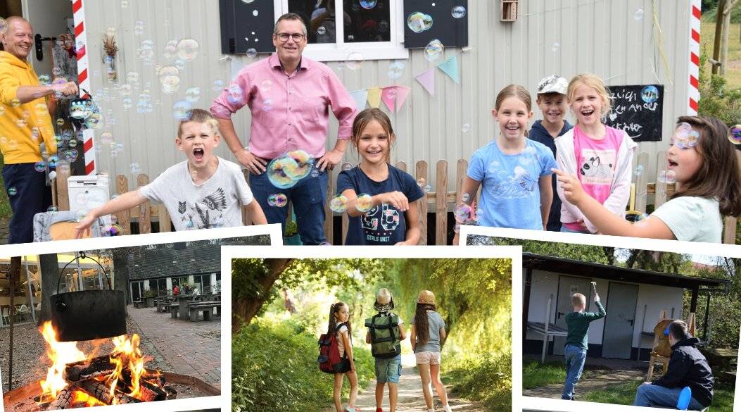 Survival-Camp bei städtischen Osterferienspielen