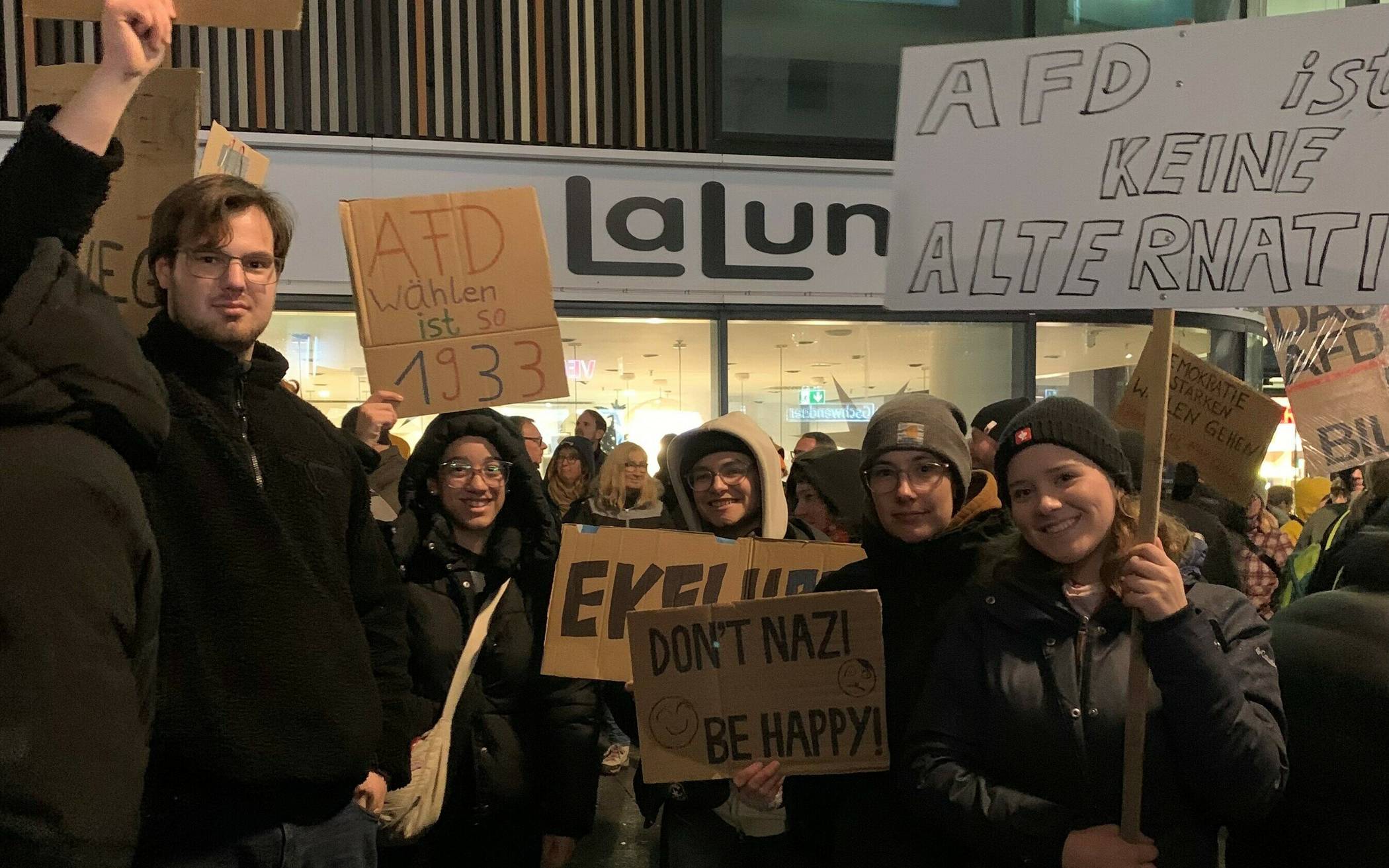 Bereits Ende Januar hatten sich Menschen