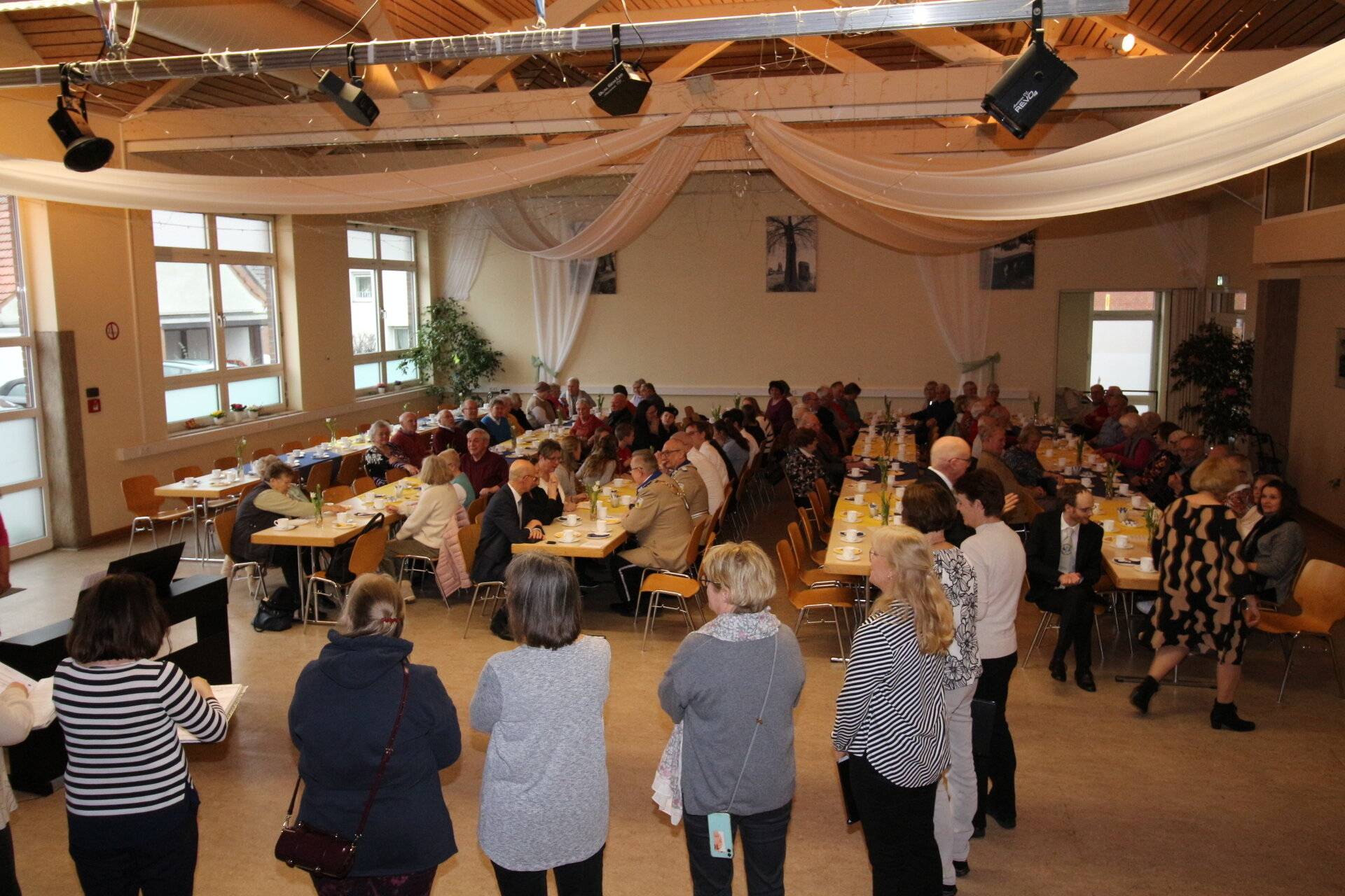 Seniorenkaffee des BSV Bedburdyck und Stessen mit besonderen Gästen