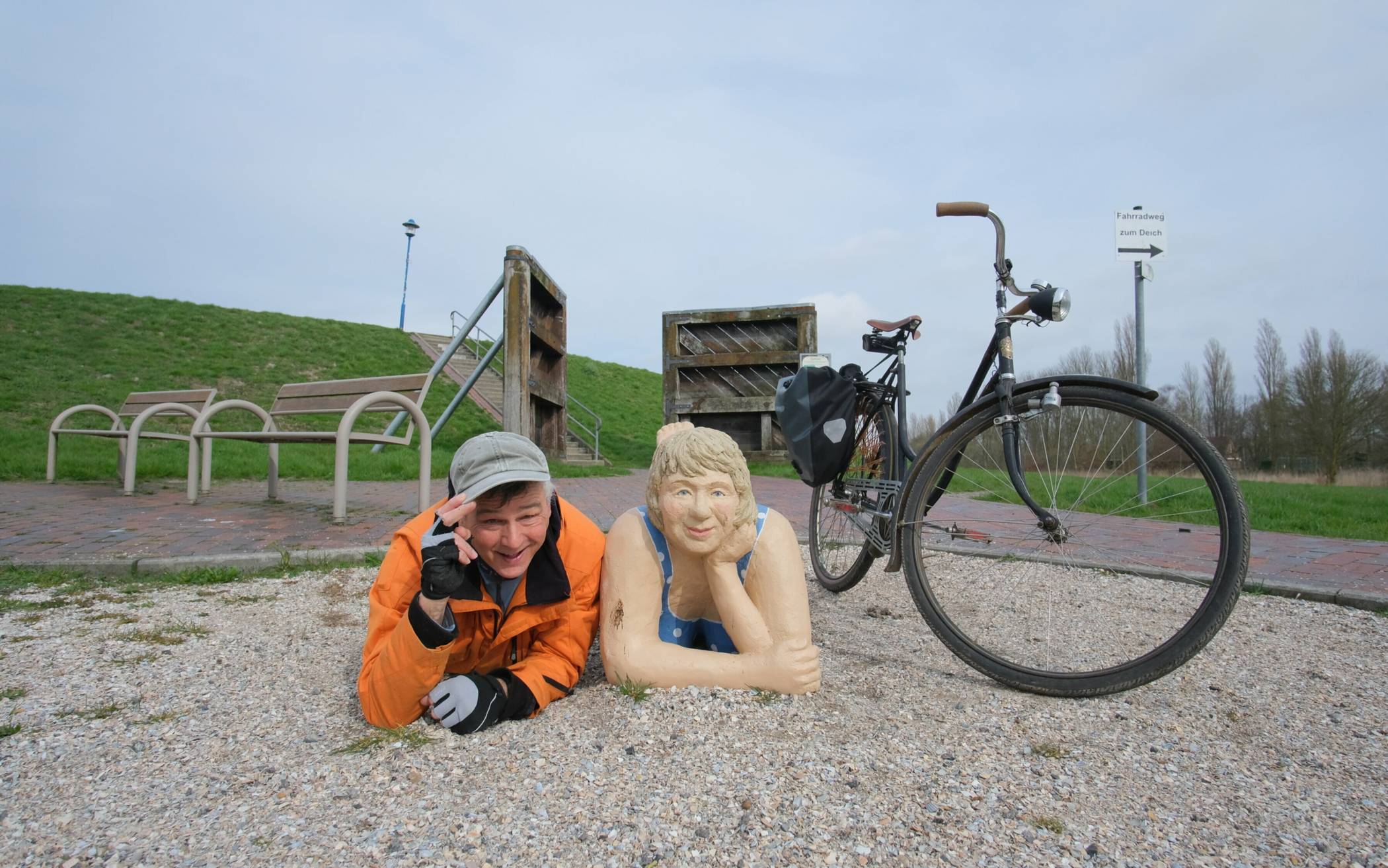 Die alte „Griet“ leistete wirklich treue Dienste bis zur Fischbude in Greetsiel
