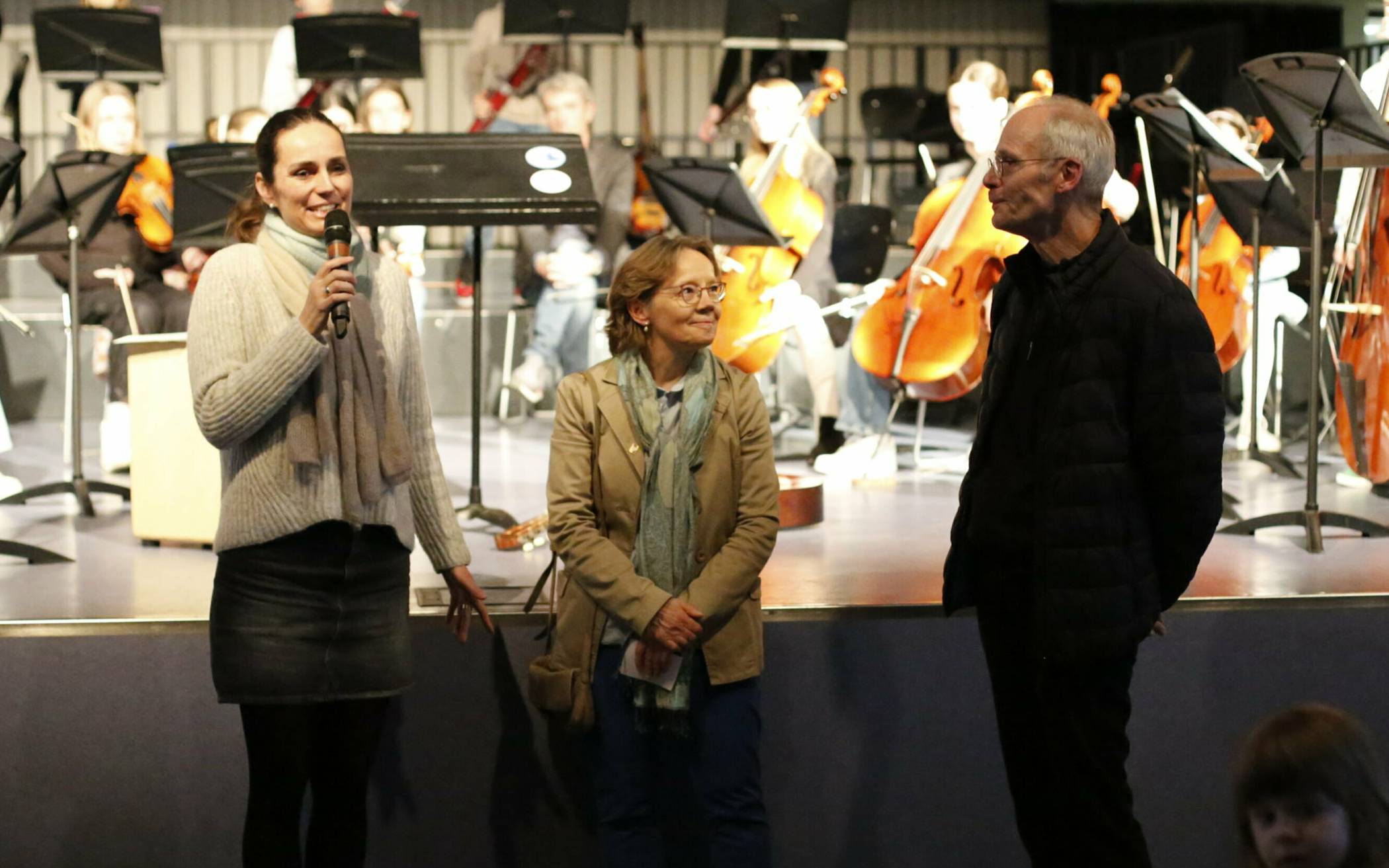 Pater Andreas Petith nahm beim Frühlingskonzert