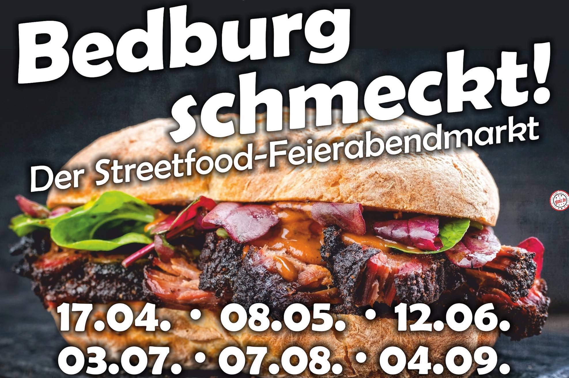 „Bedburger Streetfood-Feierabendmarkt“