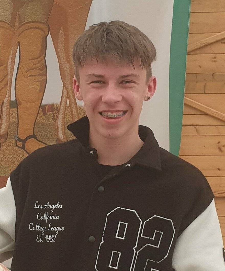  Der neue Junghahnenprinz Luca Miguel Rothausen ist 15 Jahre alt  