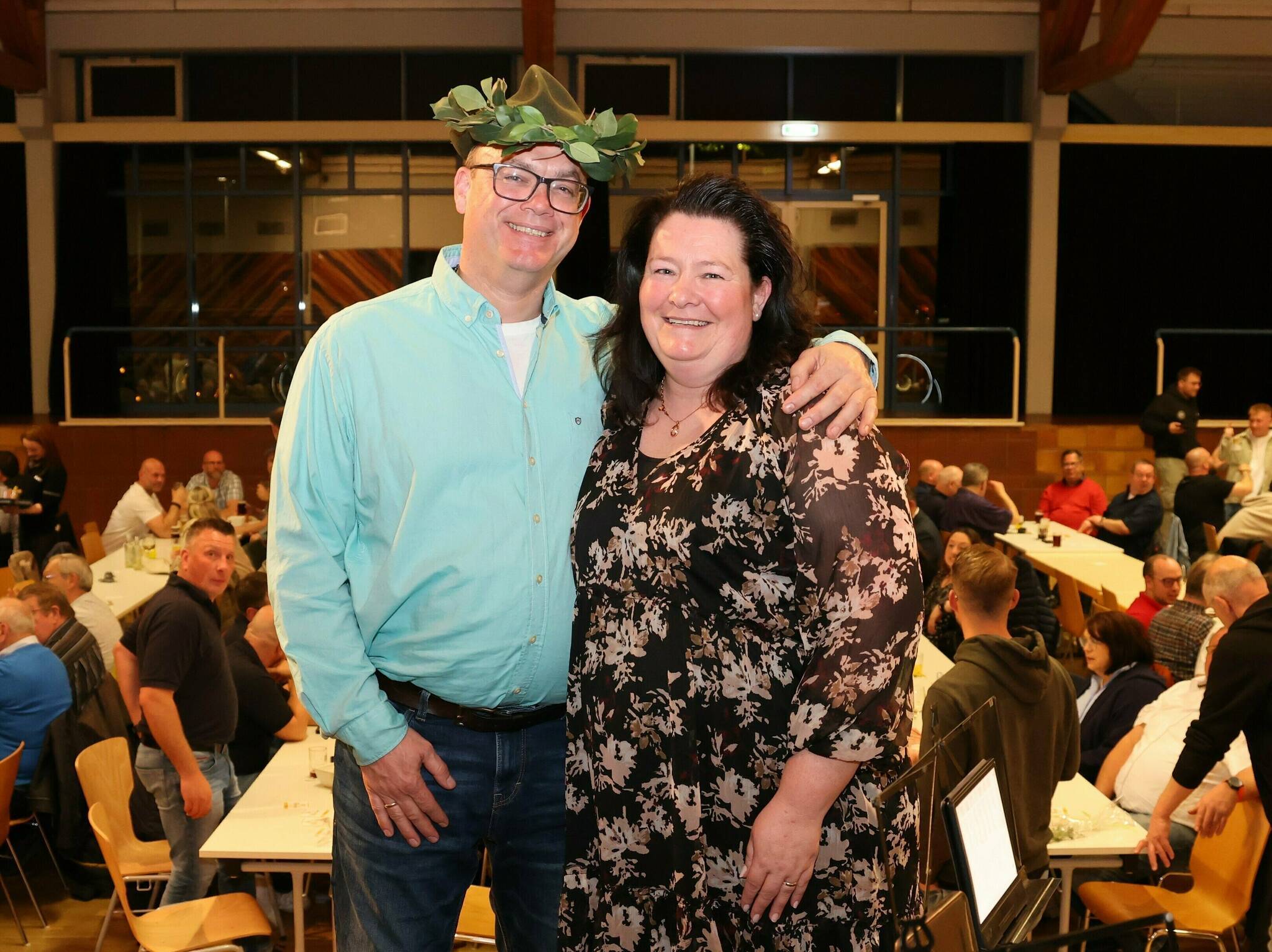  Das Kronprinzenpaar Jörg und Anne Zitzen wird am Schützenfest-Dienstag gekrönt werden.  