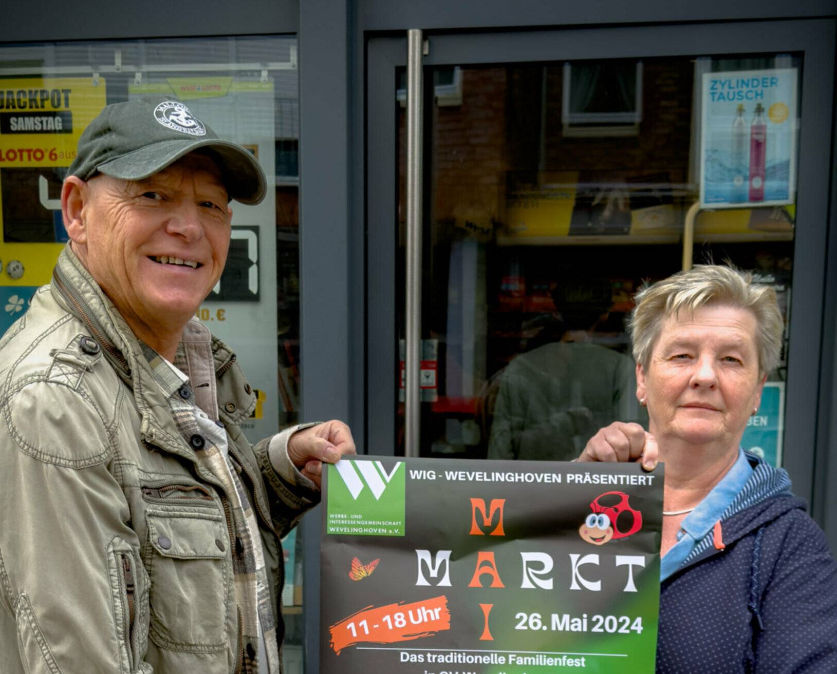 Haben klare Ziele für den „Mai-Markt 2024“ gesetzt: Oliver Benke und Brigitte Burbach.