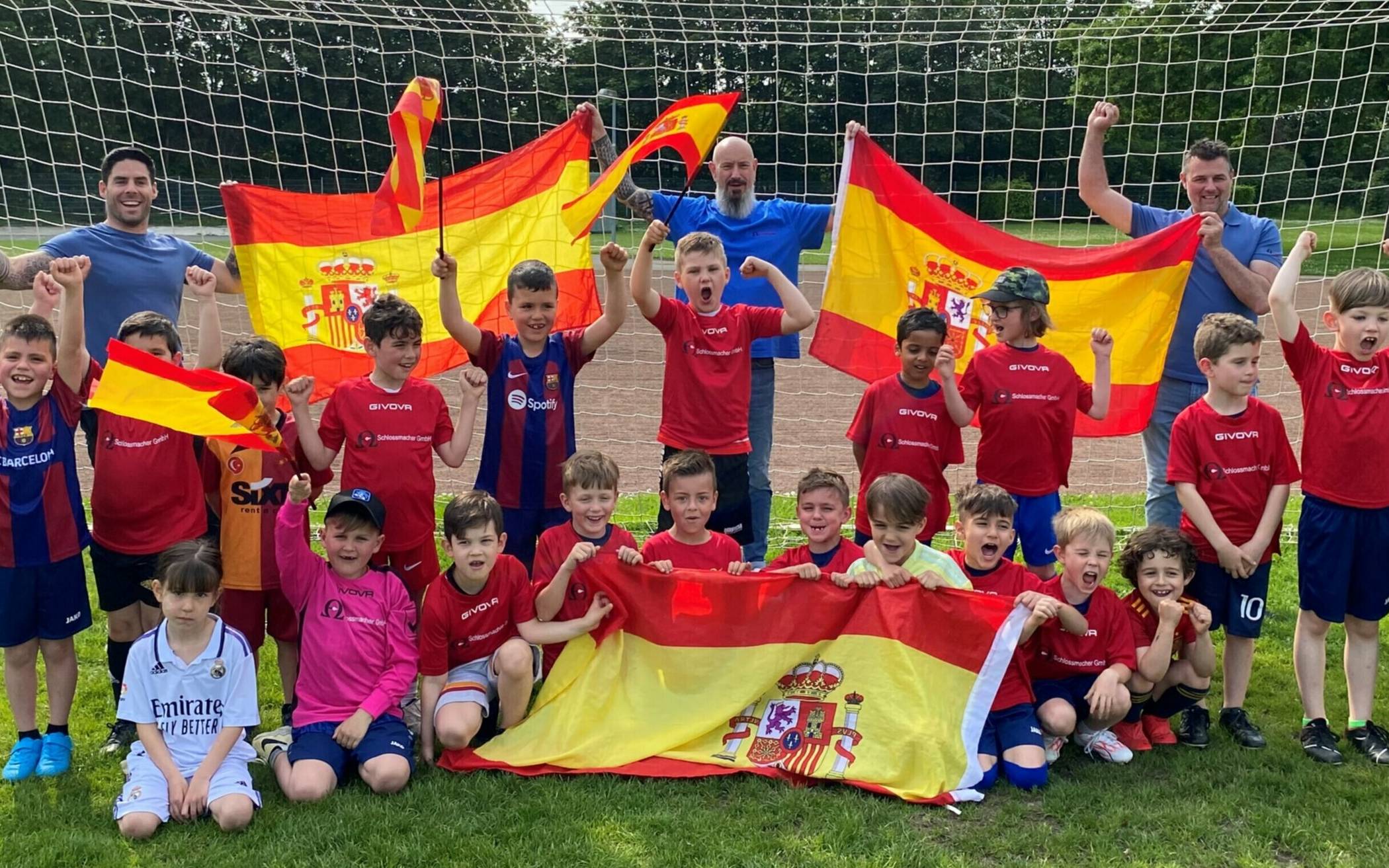 "Erft-Kurier-Bambini-EM": Gustorf und Spanien