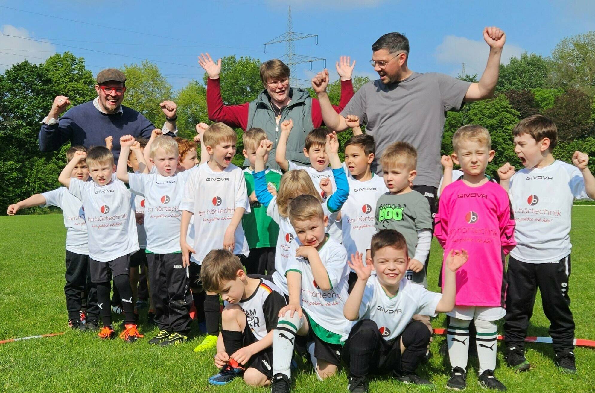 Das Bambini-Team wurde im Oktober 2022 gegründet. Es wird nach den Sommerferien erstmals am Spielbetrieb teilnehmen.