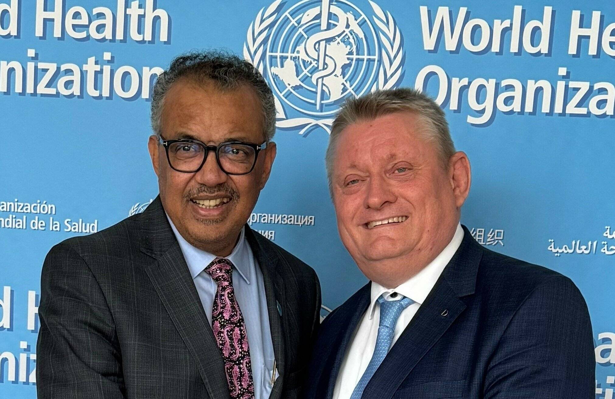 Hermann Gröhes Treffen mit dem Chef der WHO.