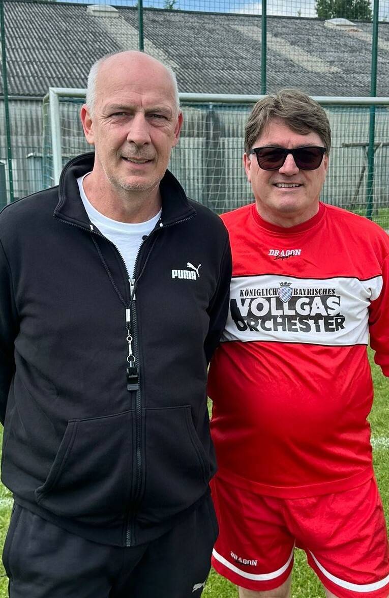 Mario Basler und Danky Cigale: Zwei,
