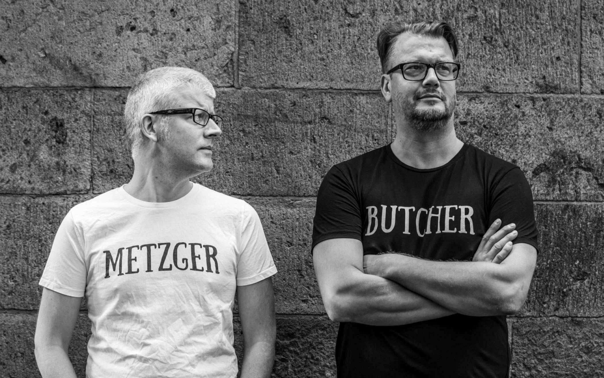  Die Fleischer-Brüder suchten Künstlernamen – und entschieden sich für „Metzger“ und „Butcher“. 