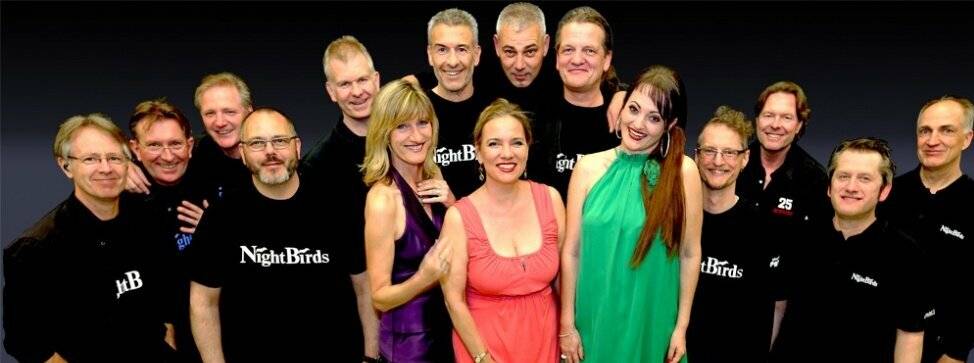  Die swingigen „Nightbirds“. 