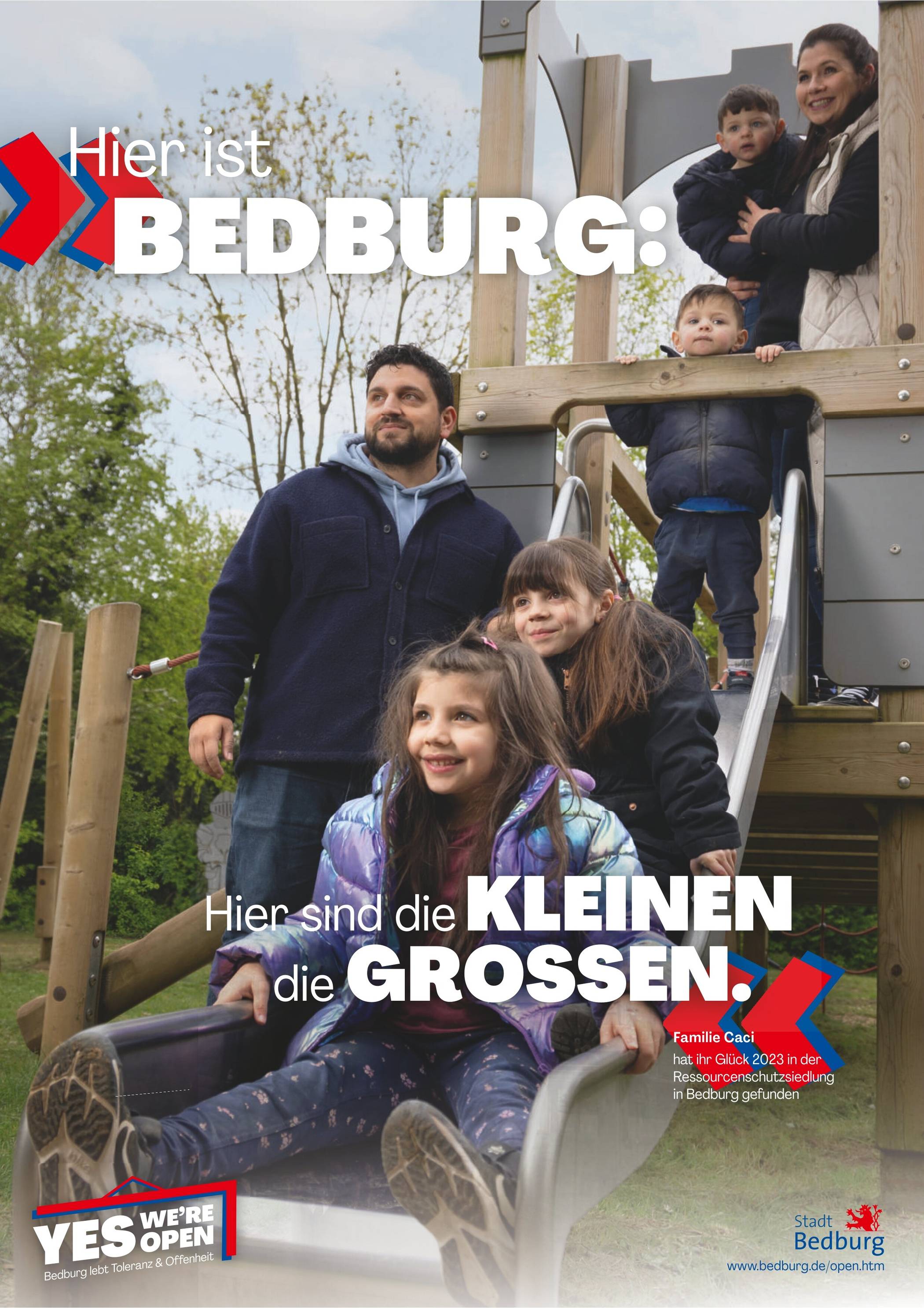 Bedburg wirbt mit ihren Bürgern für die Stadt