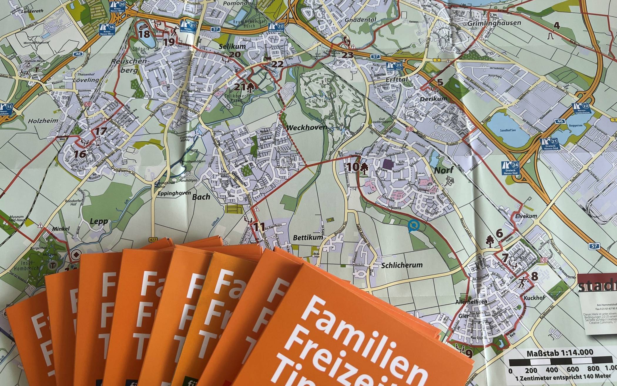 Die "Familien Freizeit-Tipps" gibt es in
