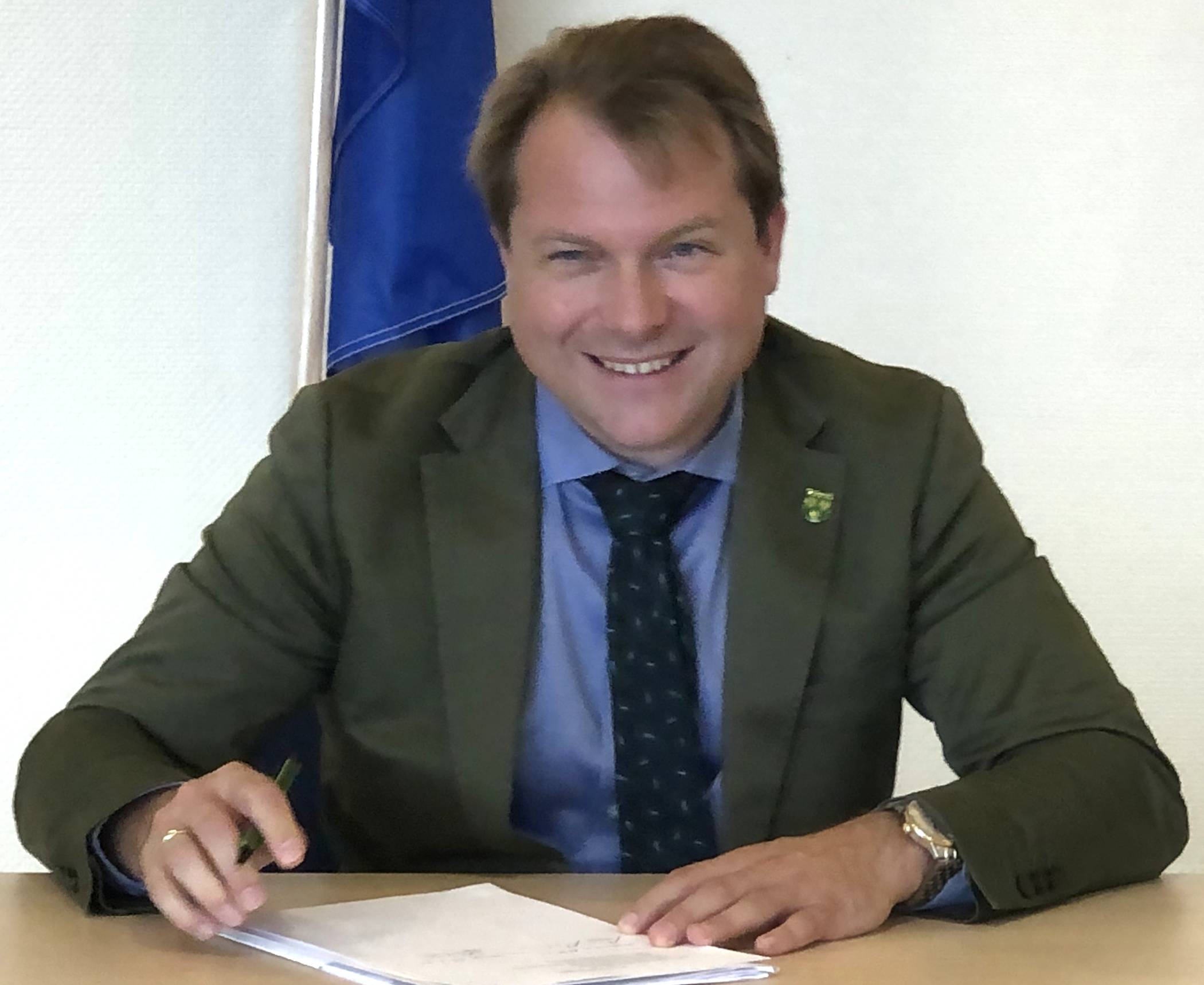  Bürgermeister Martin Mertens. 