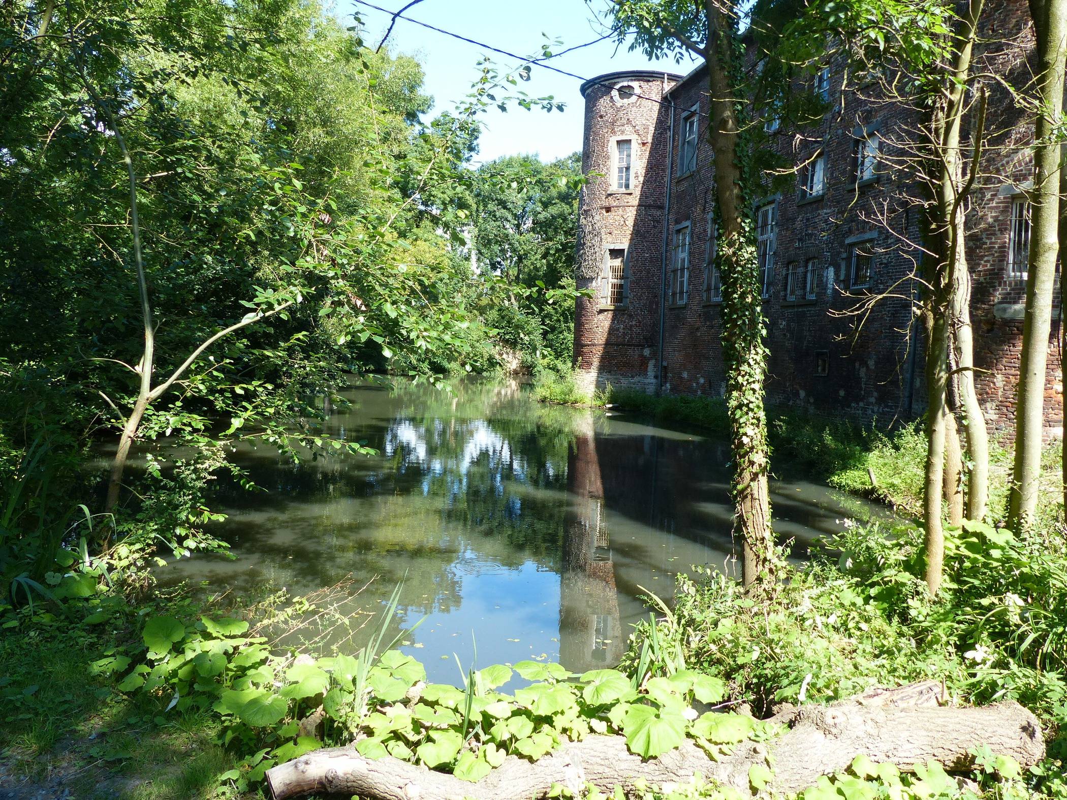 Hier ein Bild der Gillbach an der Wasserburg Geretzhoven. Foto: Horst Engel 