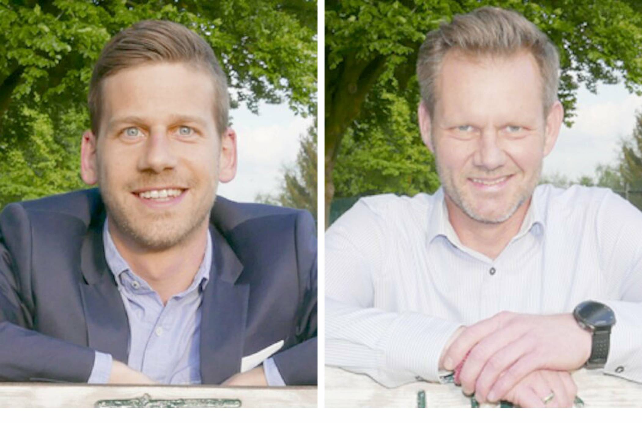 Max Klöters, 1. Vorsitzender (links), und Sportwart Holm Sinagowitz freuen sich auf das Traditionsturnier.