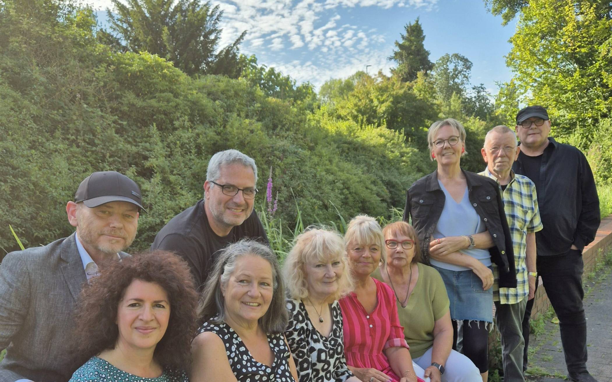 Im Foto von links nach rechts:
