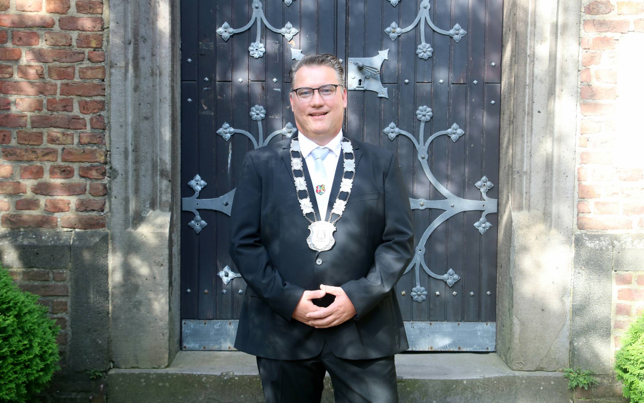 Präsident Markus Schmitz.
&#x21e5;Foto: BSV Gierath-Gubberath