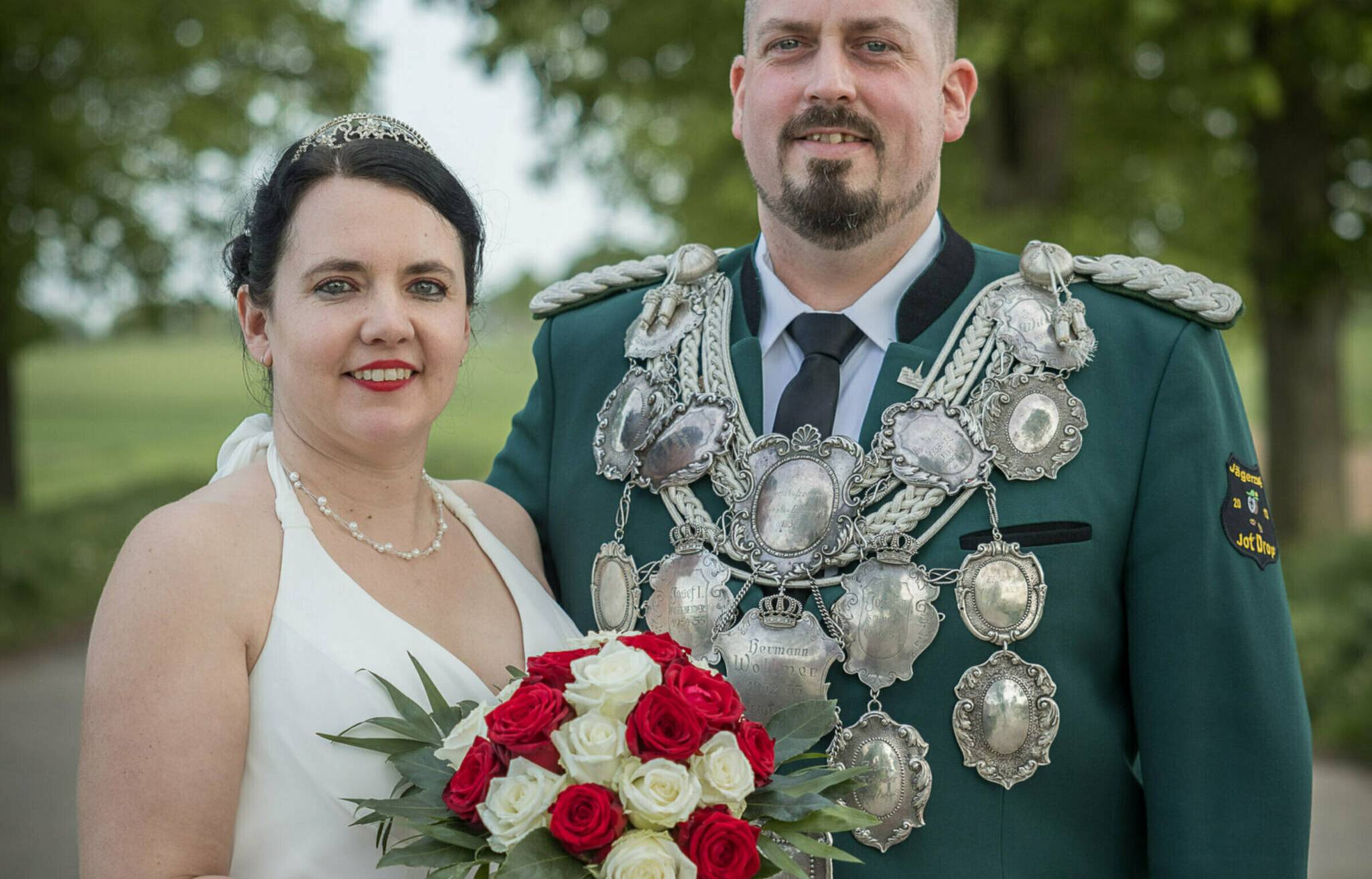 Königspaar Oliver I. und Sarah Opbroek.