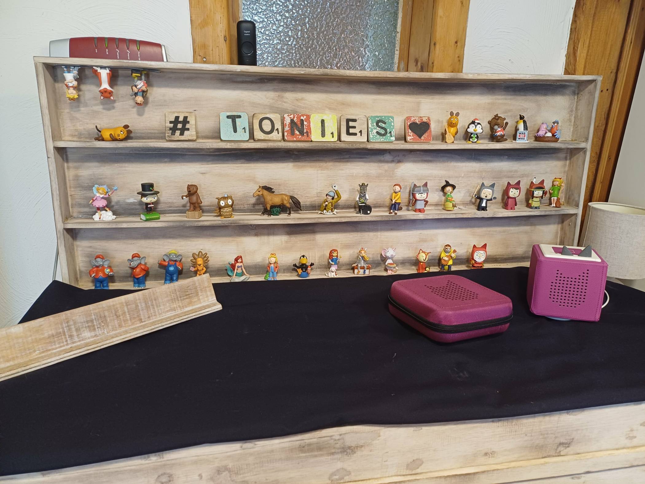 Die neu eingerichtete Tonie-Ecke. 