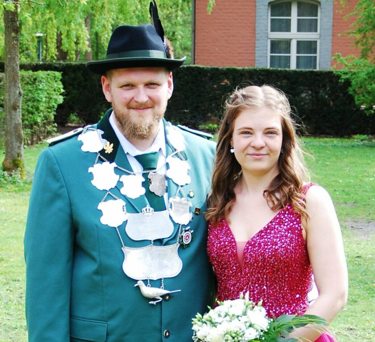 Kevin I. Sierra und Isabelle I. Heidbüchel.    