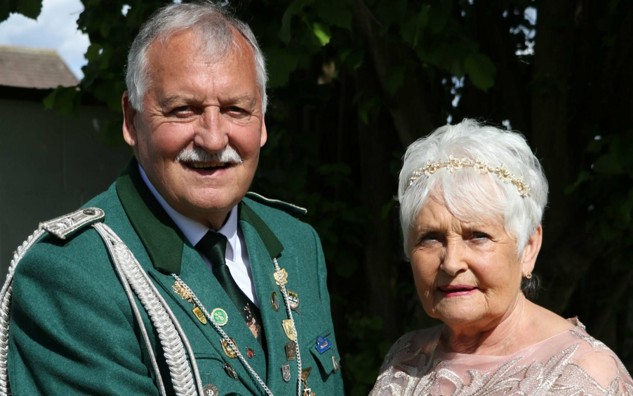 Hermann und Margot Samuels werden als amtierendes Königspaar im Mittelpunkt des Interesses stehen.  