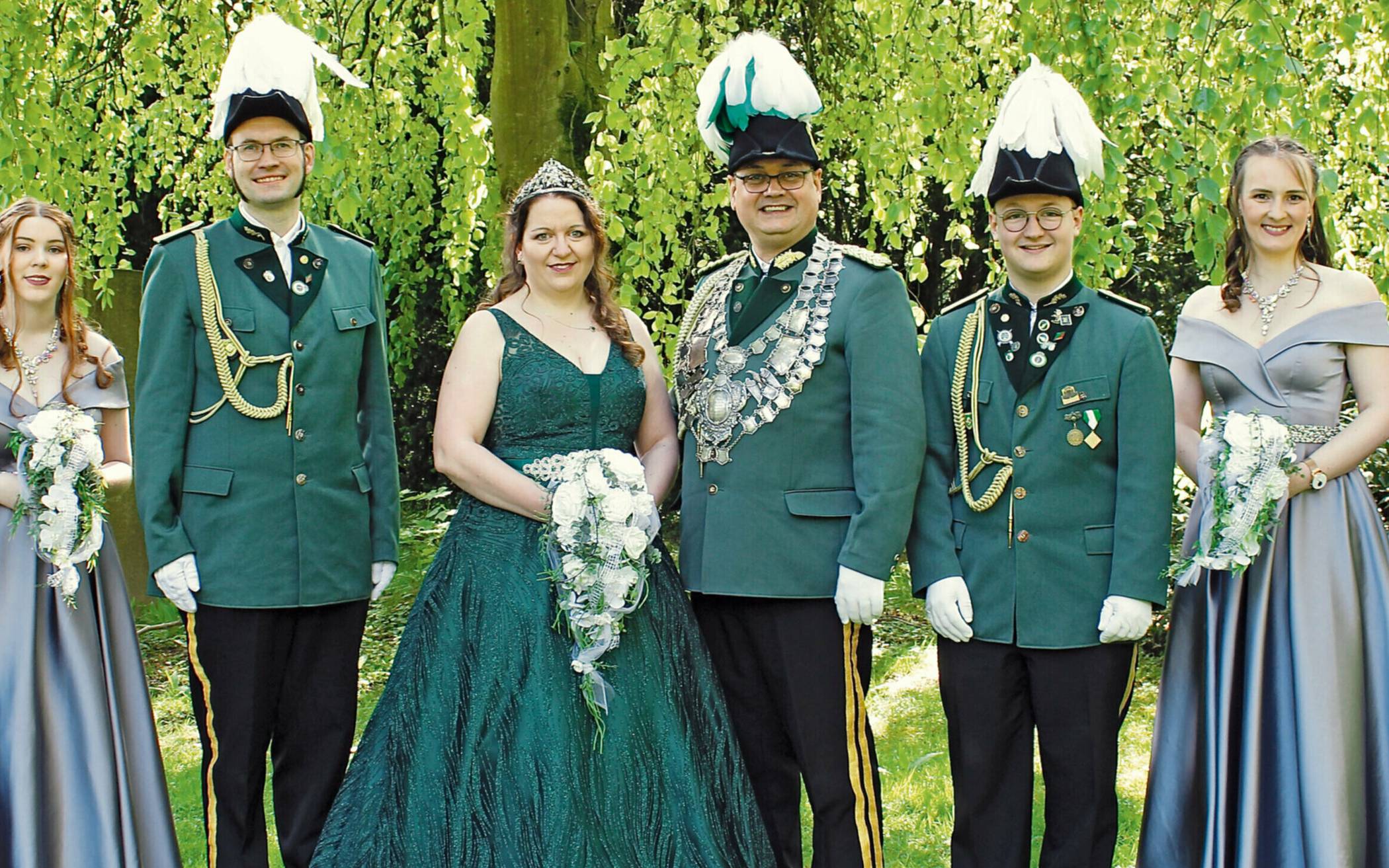 Königspaar Thomas und Renate Peters freuen