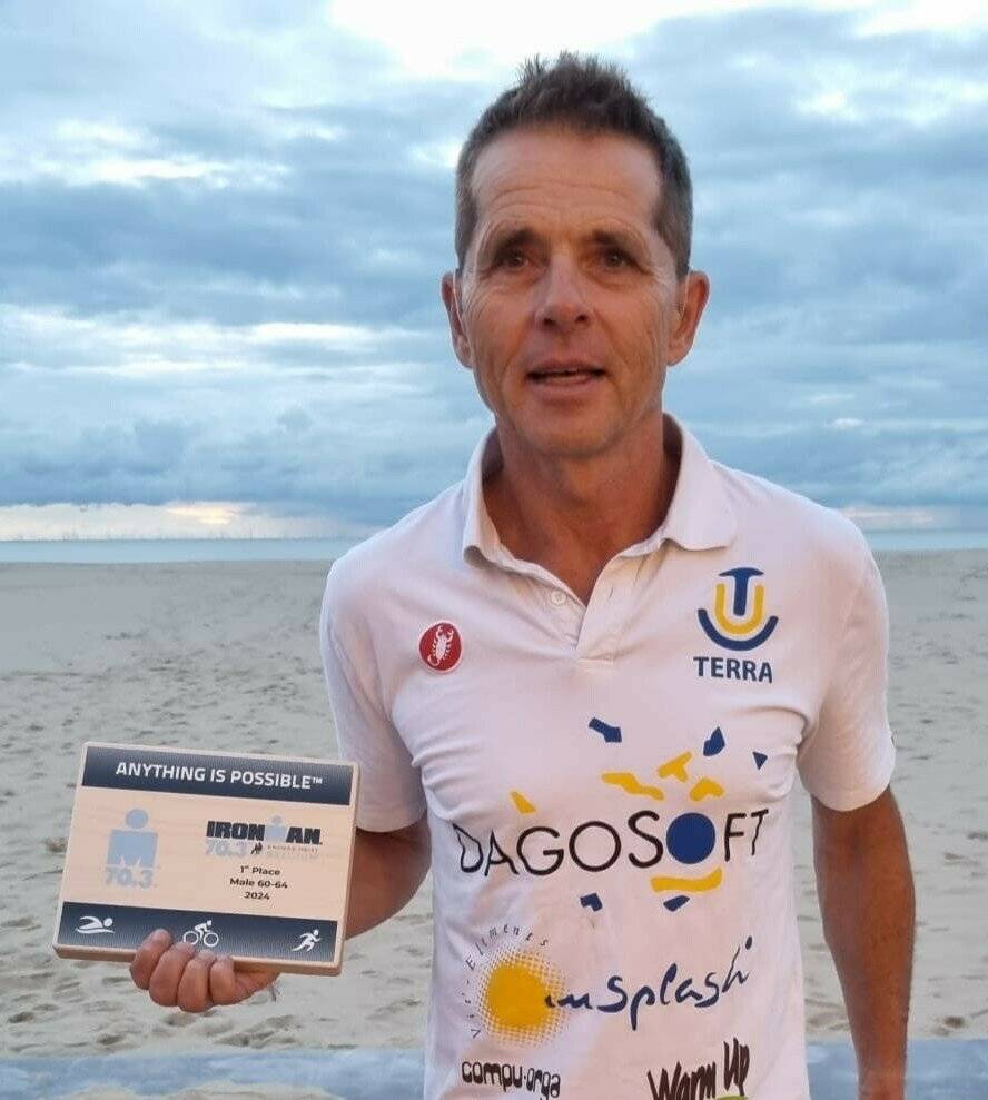 Norbert Schröder gewinnt Ironman in Knokke-Heist