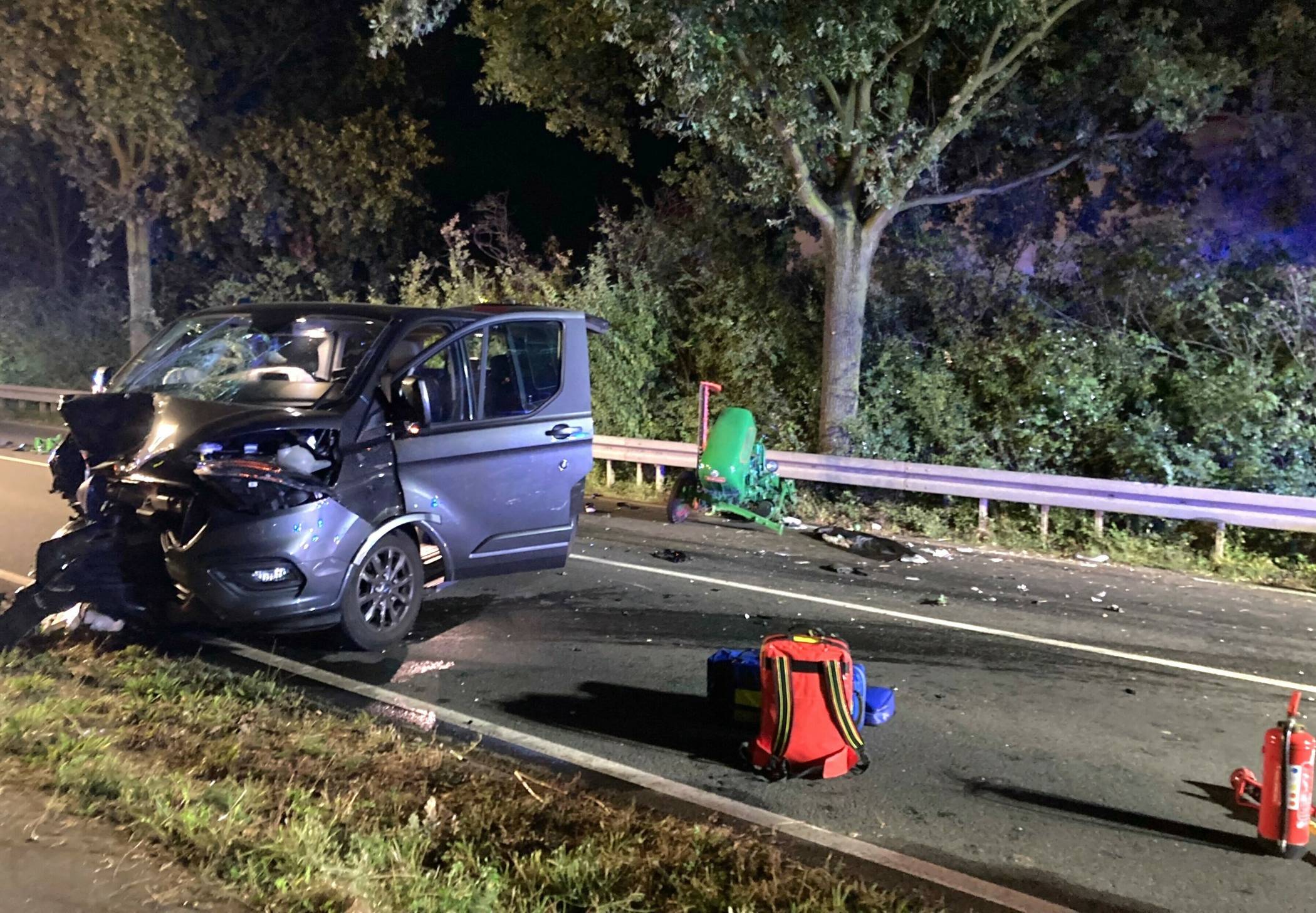 Drei Verletzte bei schwerem Verkehrsunfall bei Barrenstein