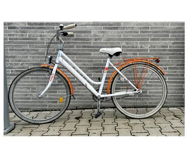 Das Damenfahrrad.