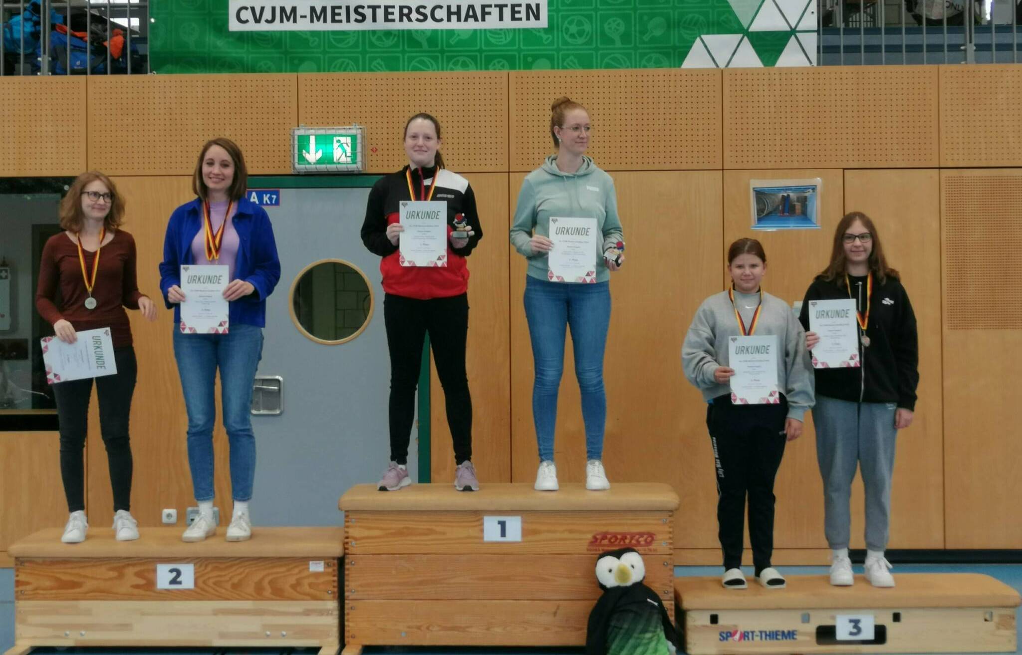 Im Damen-Doppel holte die Kelzenbergerin Fee